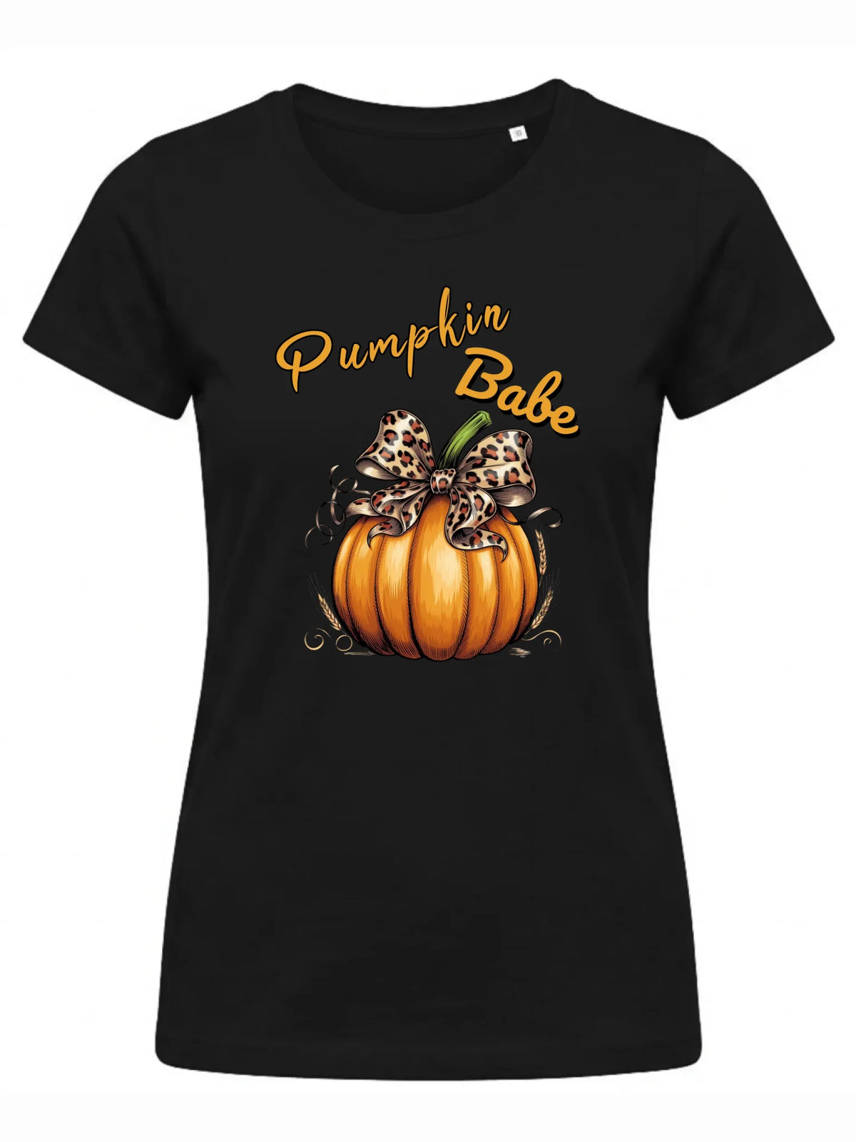 Koszulka damska jesienna - Pumpkin Babe - dla miłośniczki dyni JS33
