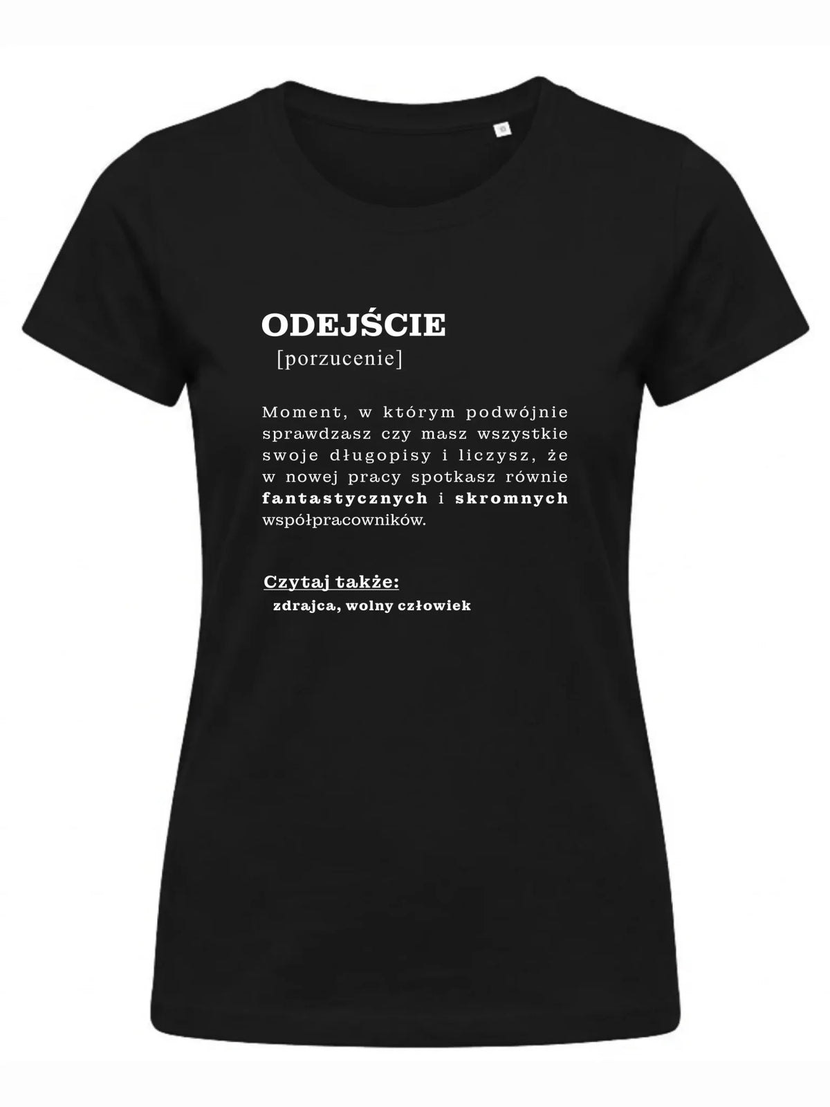 Koszulka damska - Odejście z pracy [porzucenie]