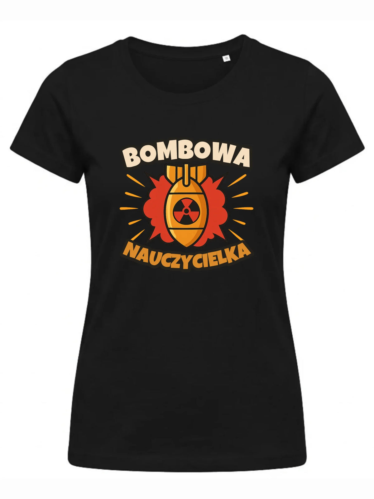 Koszulka damska dla nauczycielki - Bombowa Nauczycielka N34