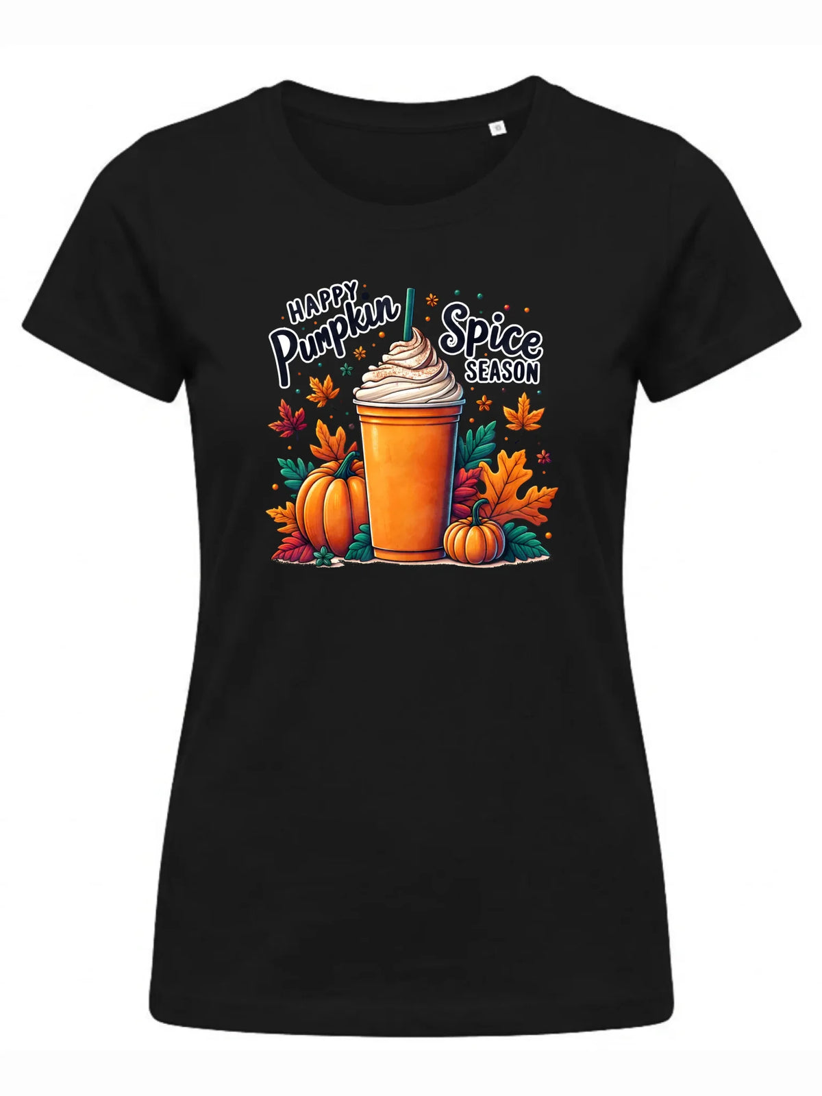 Koszulka damska jesieniara - Pumpkin Spice - kawa dyniowa JS02