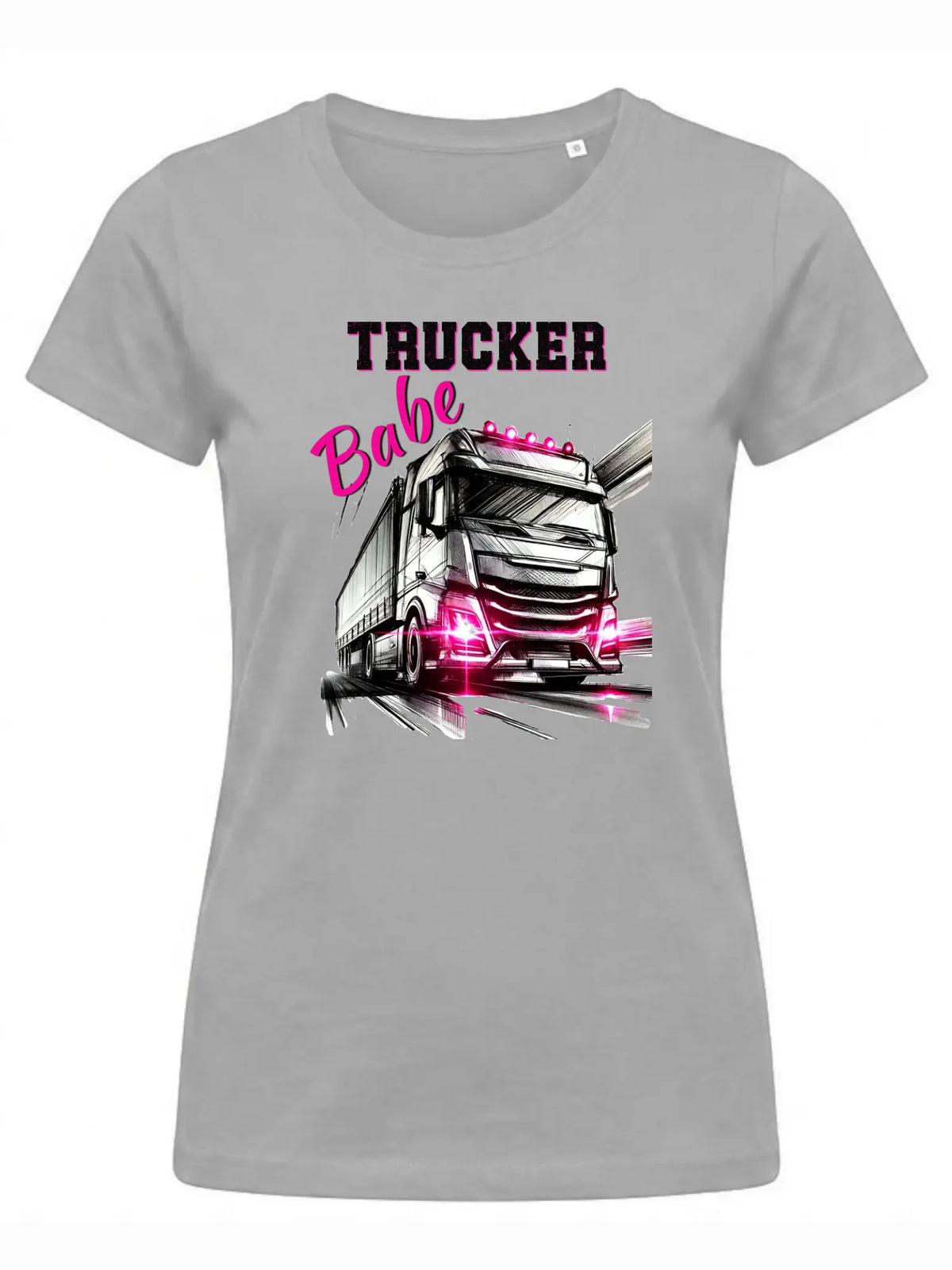 Koszulka damska - kierowca ciężarówki - Trucker Babe ZKT13