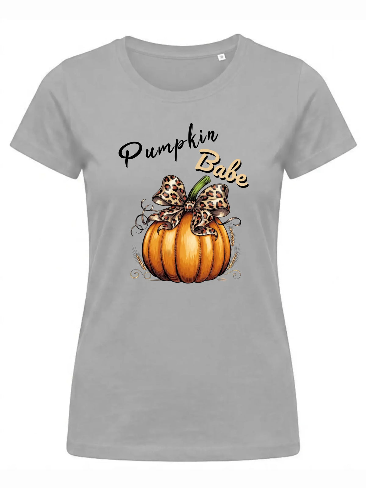 Koszulka damska jesienna - Pumpkin Babe - dla miłośniczki dyni JS33