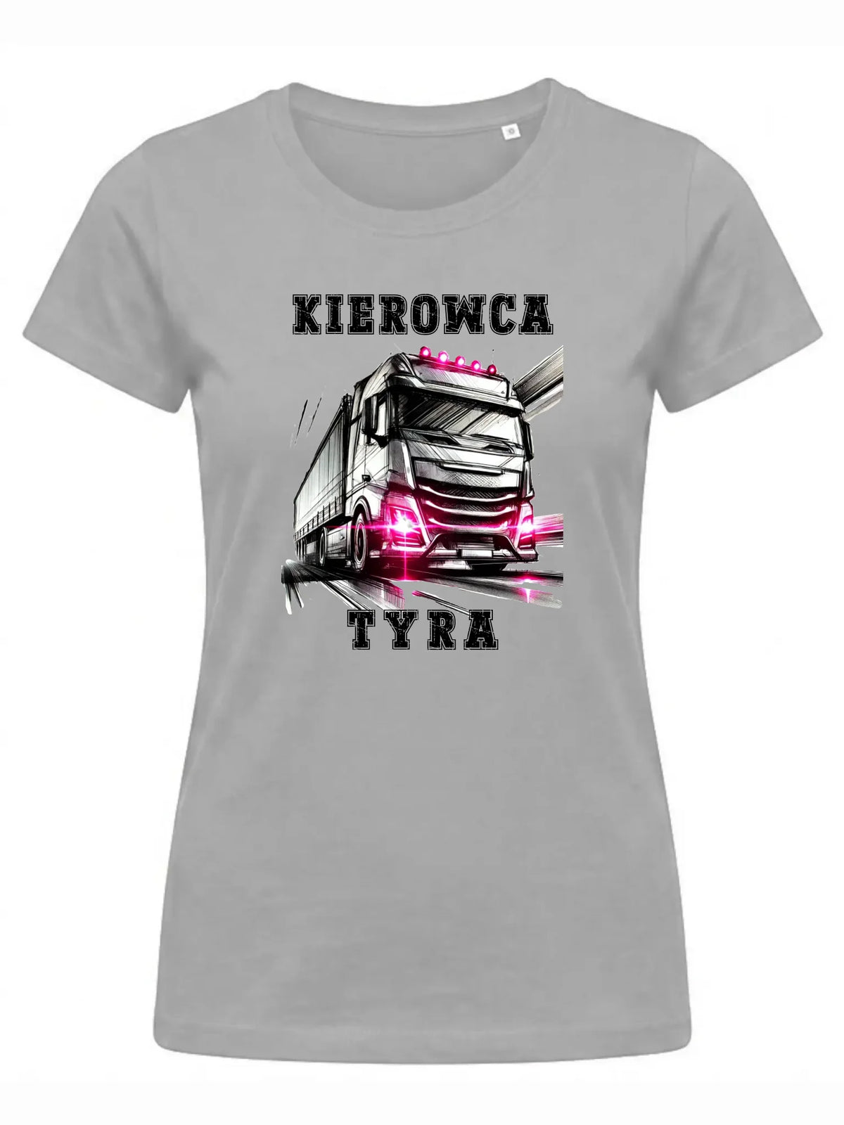 Koszulka damska dla kierowcy ciężarówki - Kierowca tyra ZKT15