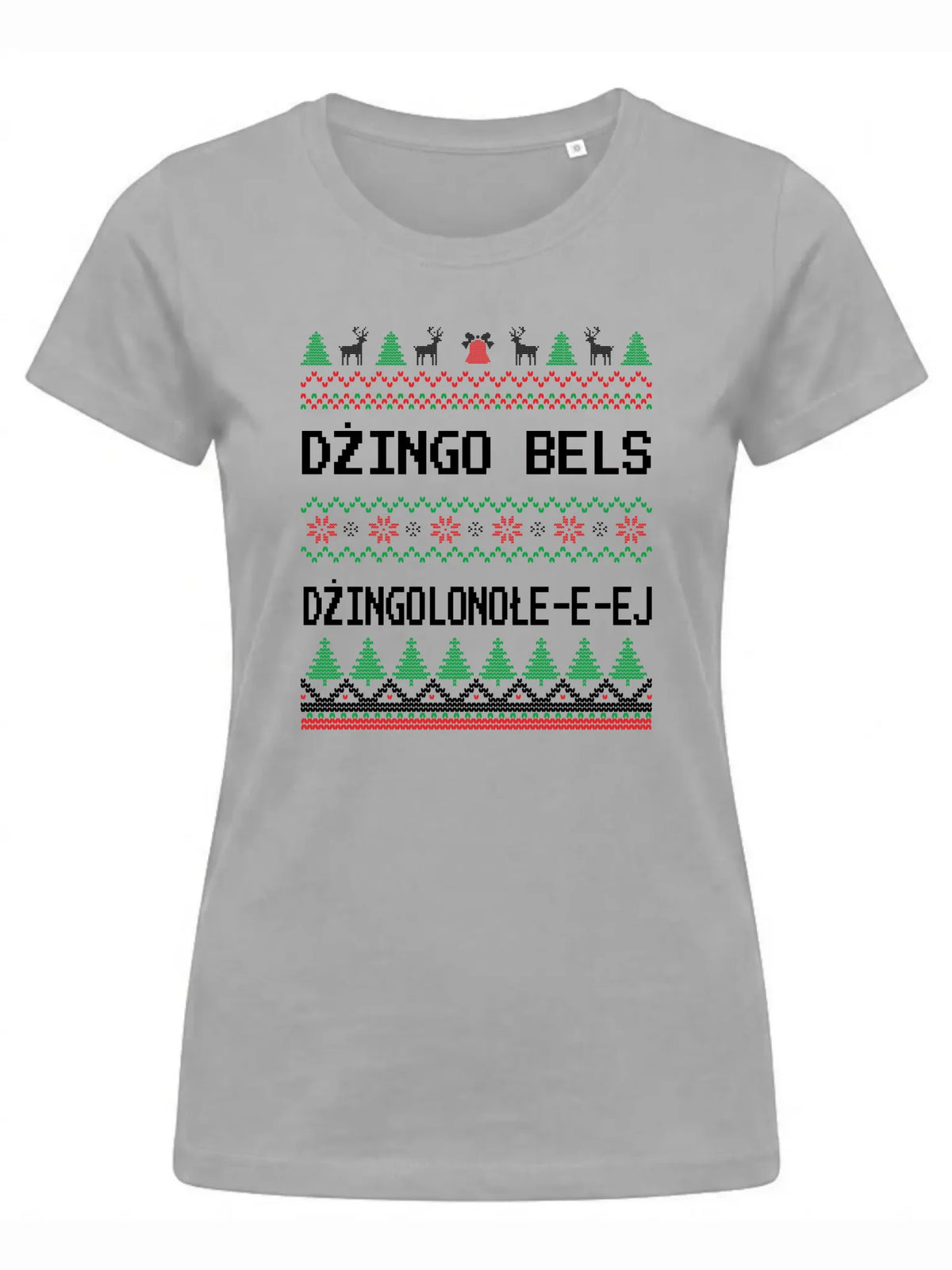 Koszulka damska świąteczna - prezent na Święta - Dżingo bels BN11
