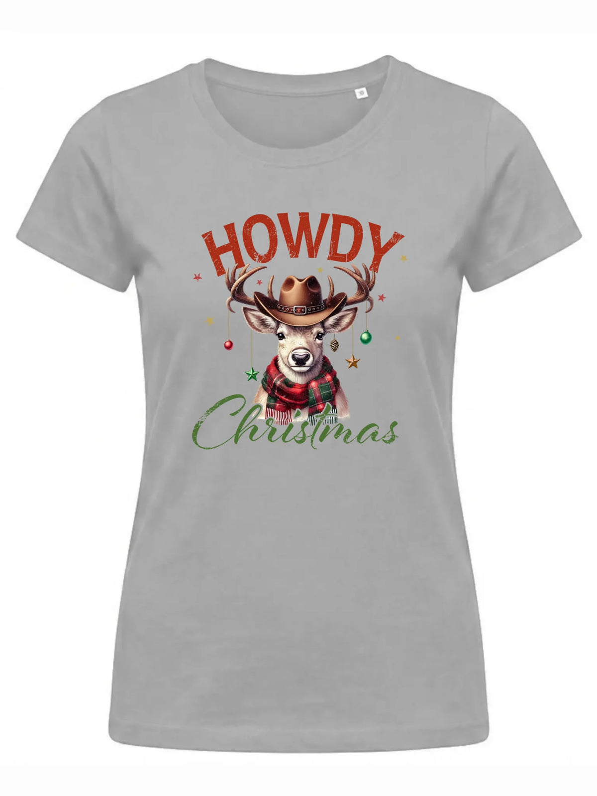 Koszulka damska świąteczna - Howdy Christmas BN54