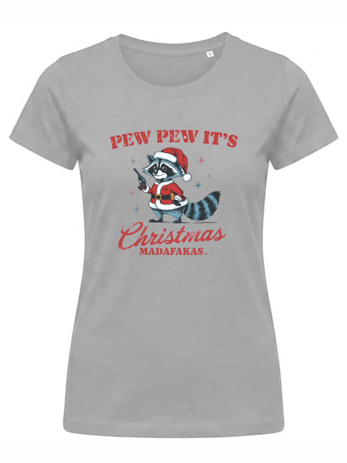 Koszulka damska świąteczna - Pew pew it's Christmas BN60