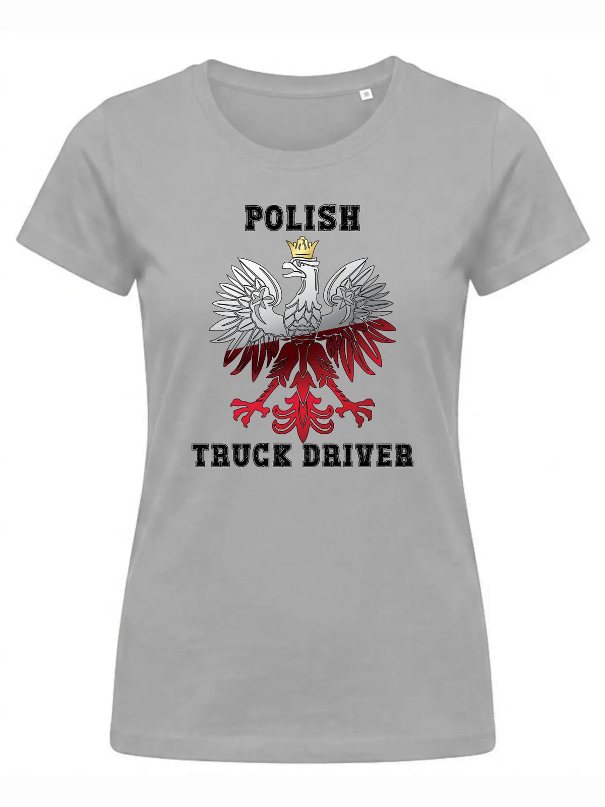 Koszulka damska dla kierowcy ciężarówki - Polish Truck Driver ZKT06