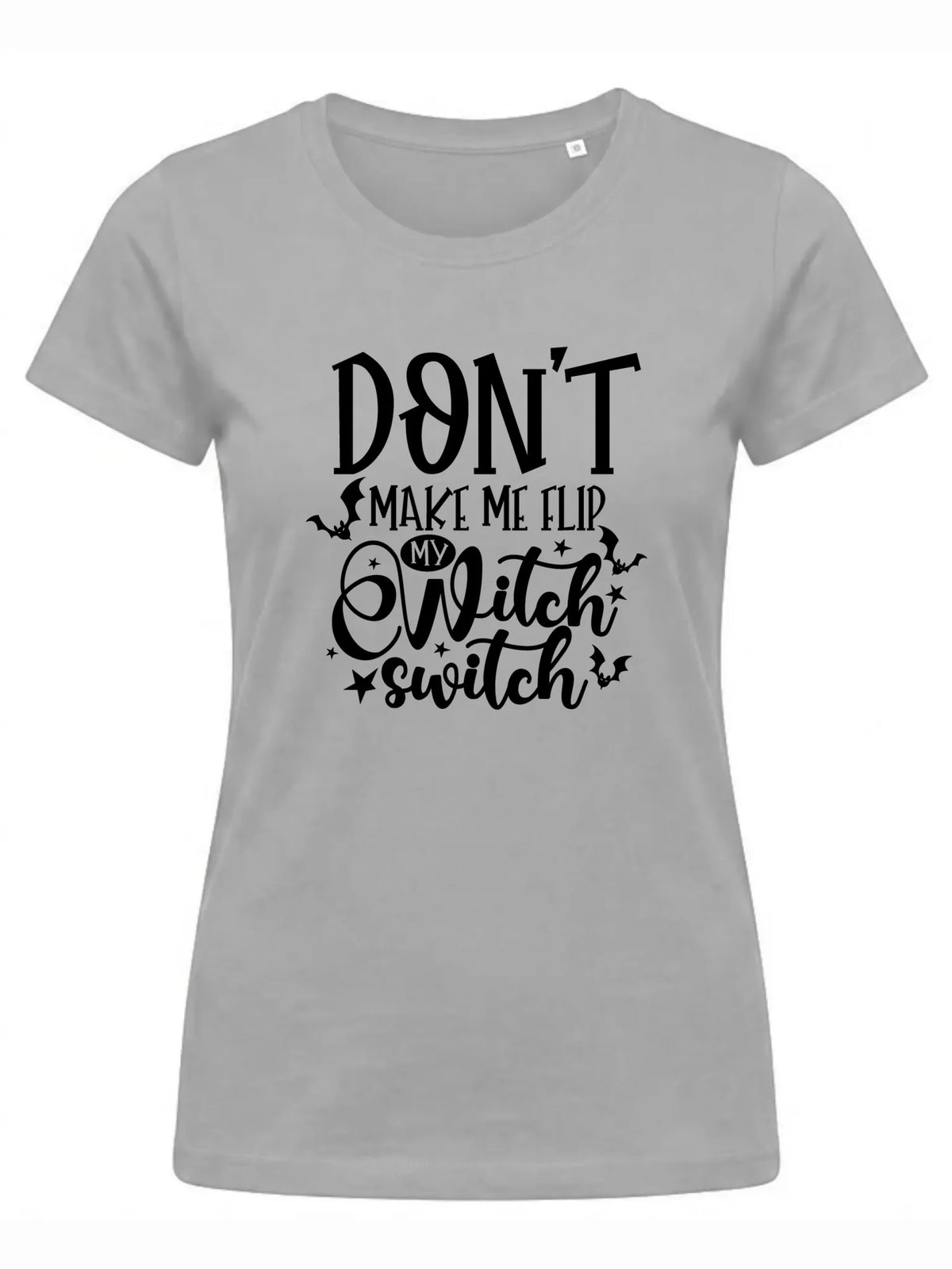Koszulka damska na Halloween - Don't make me flip my witch switch - śmieszna HL11