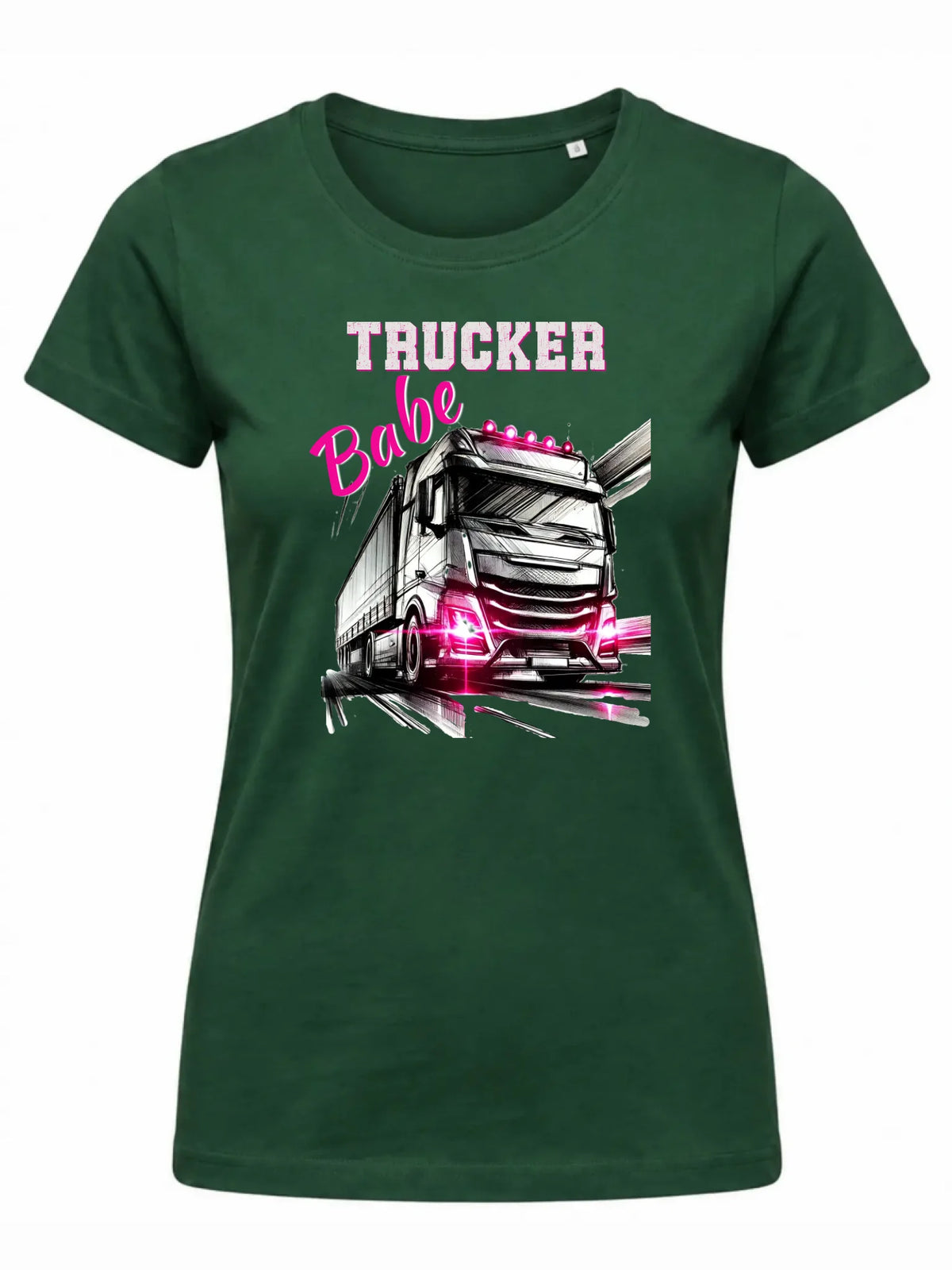 Koszulka damska - kierowca ciężarówki - Trucker Babe ZKT13