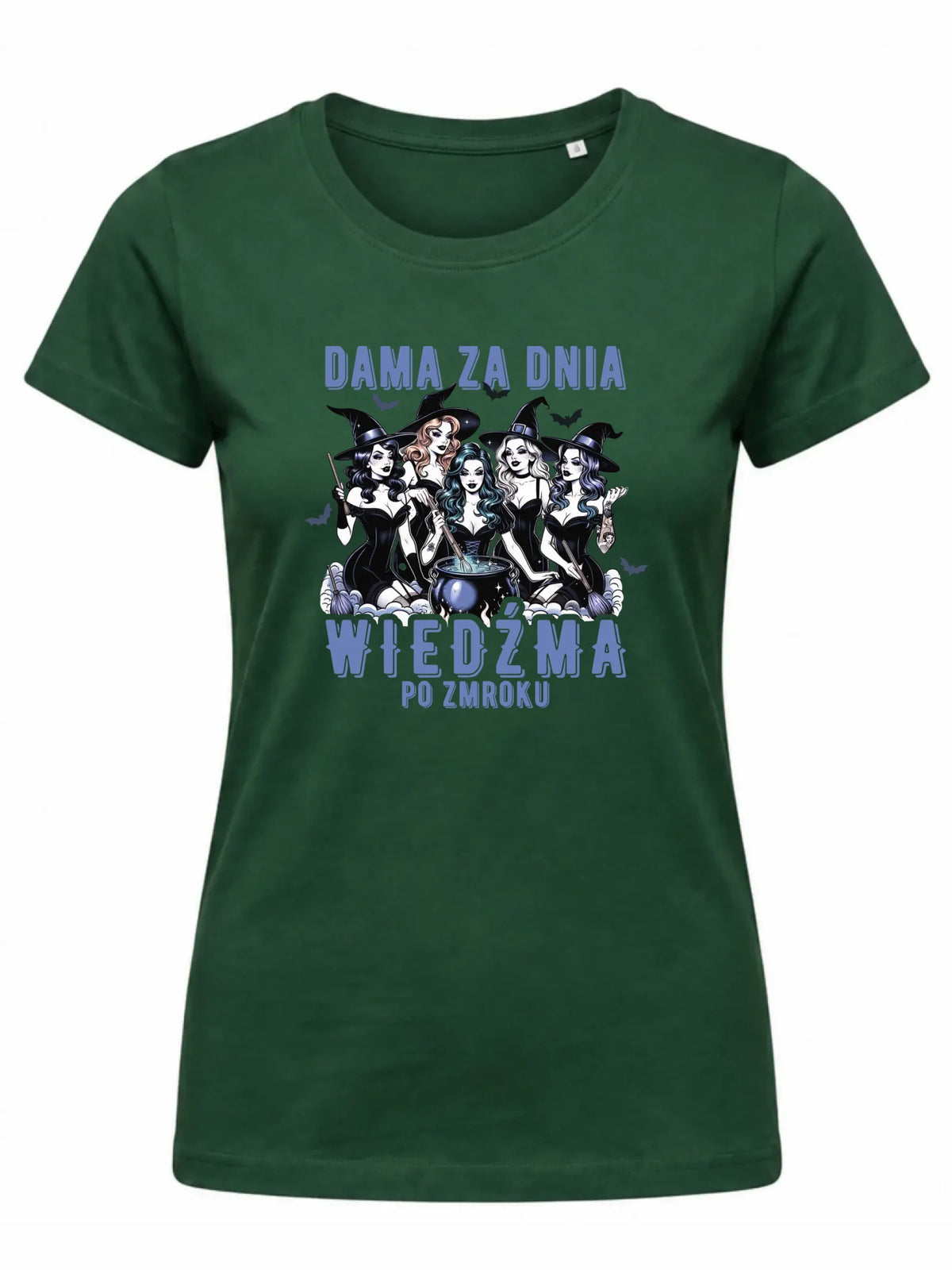 Koszulka damska - Dama za dnia wiedźma po zmroku HL16
