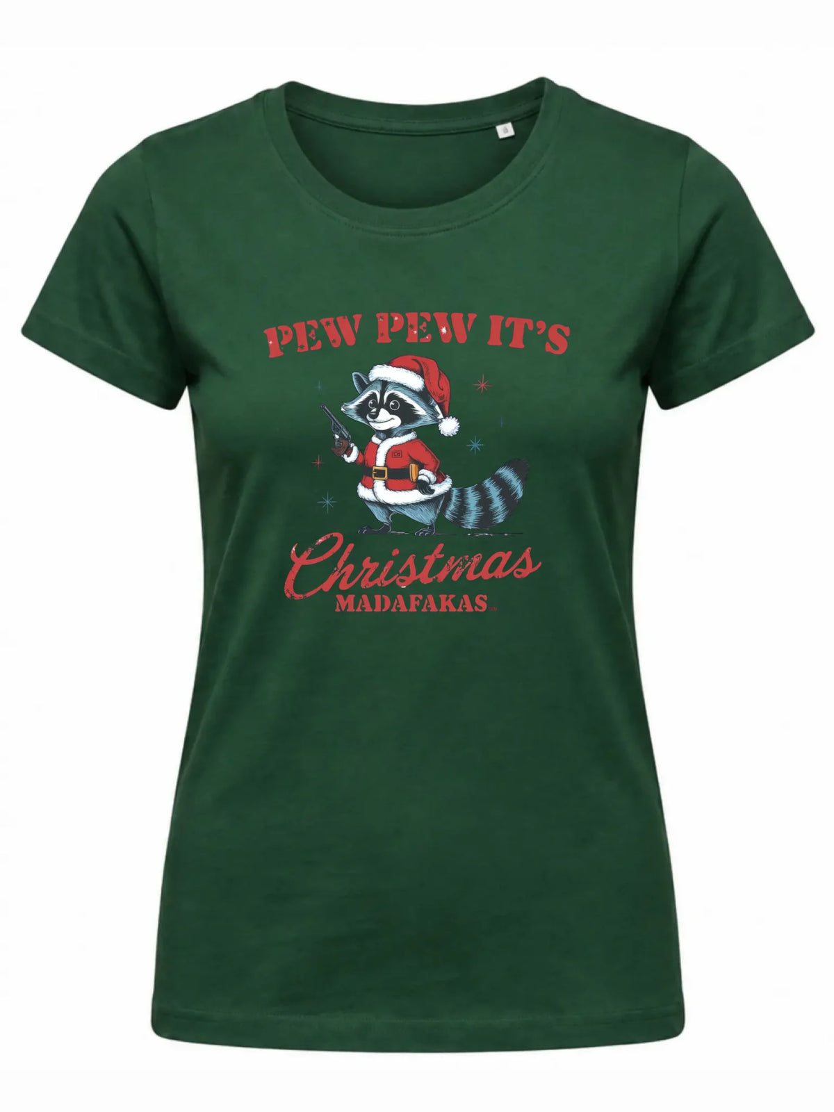 Koszulka damska świąteczna - Pew pew it's Christmas BN60