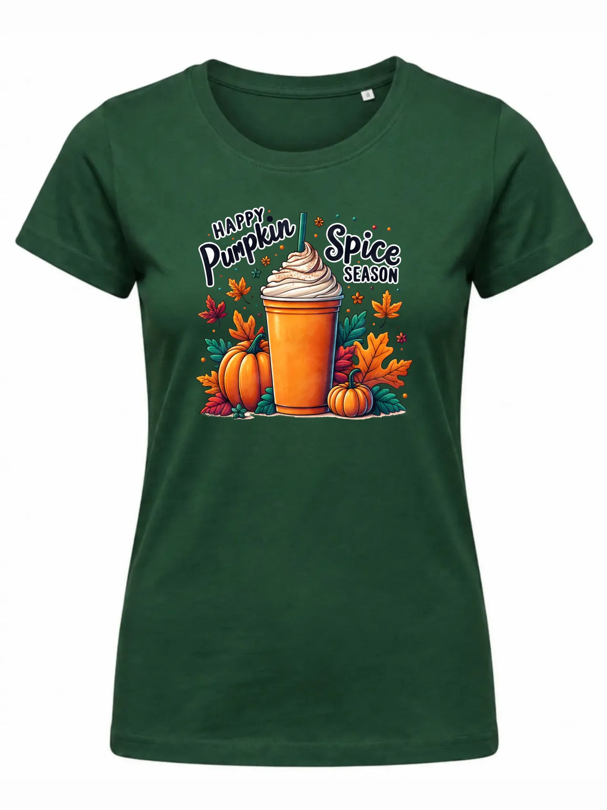 Koszulka damska jesieniara - Pumpkin Spice - kawa dyniowa JS02
