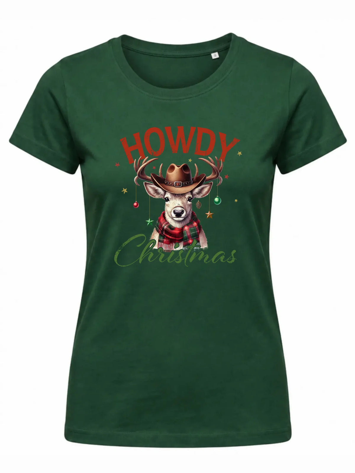 Koszulka damska świąteczna - Howdy Christmas BN54