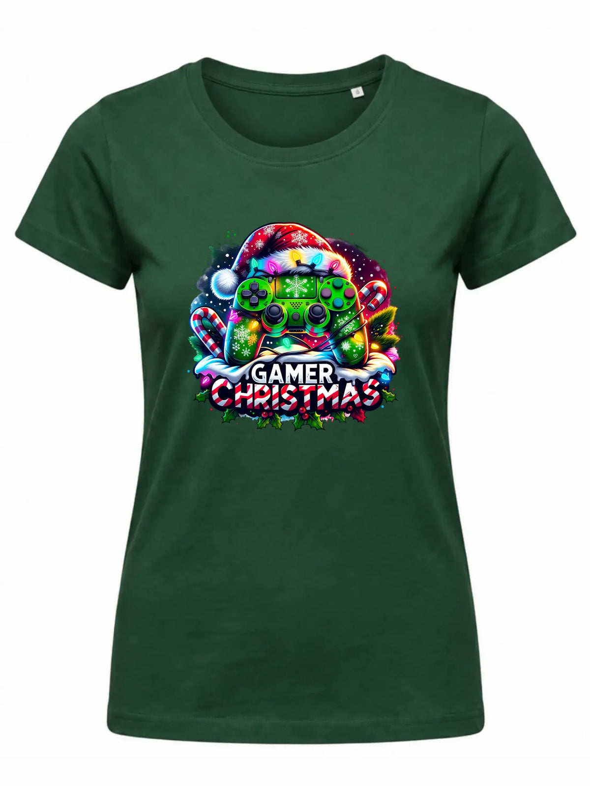 Koszulka damska świąteczna - prezent dla gracza - Christmas gamer BN22