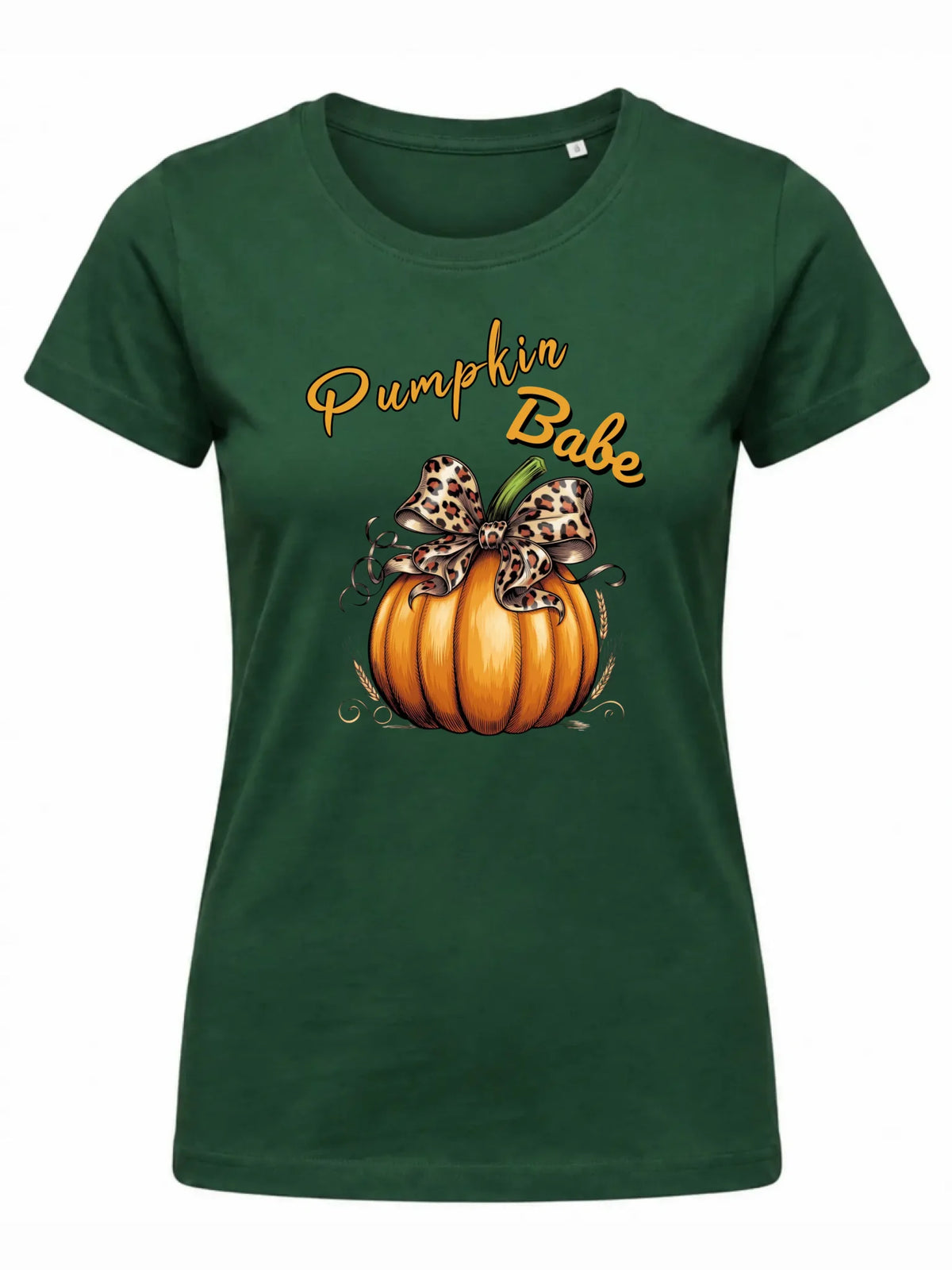 Koszulka damska jesienna - Pumpkin Babe - dla miłośniczki dyni JS33