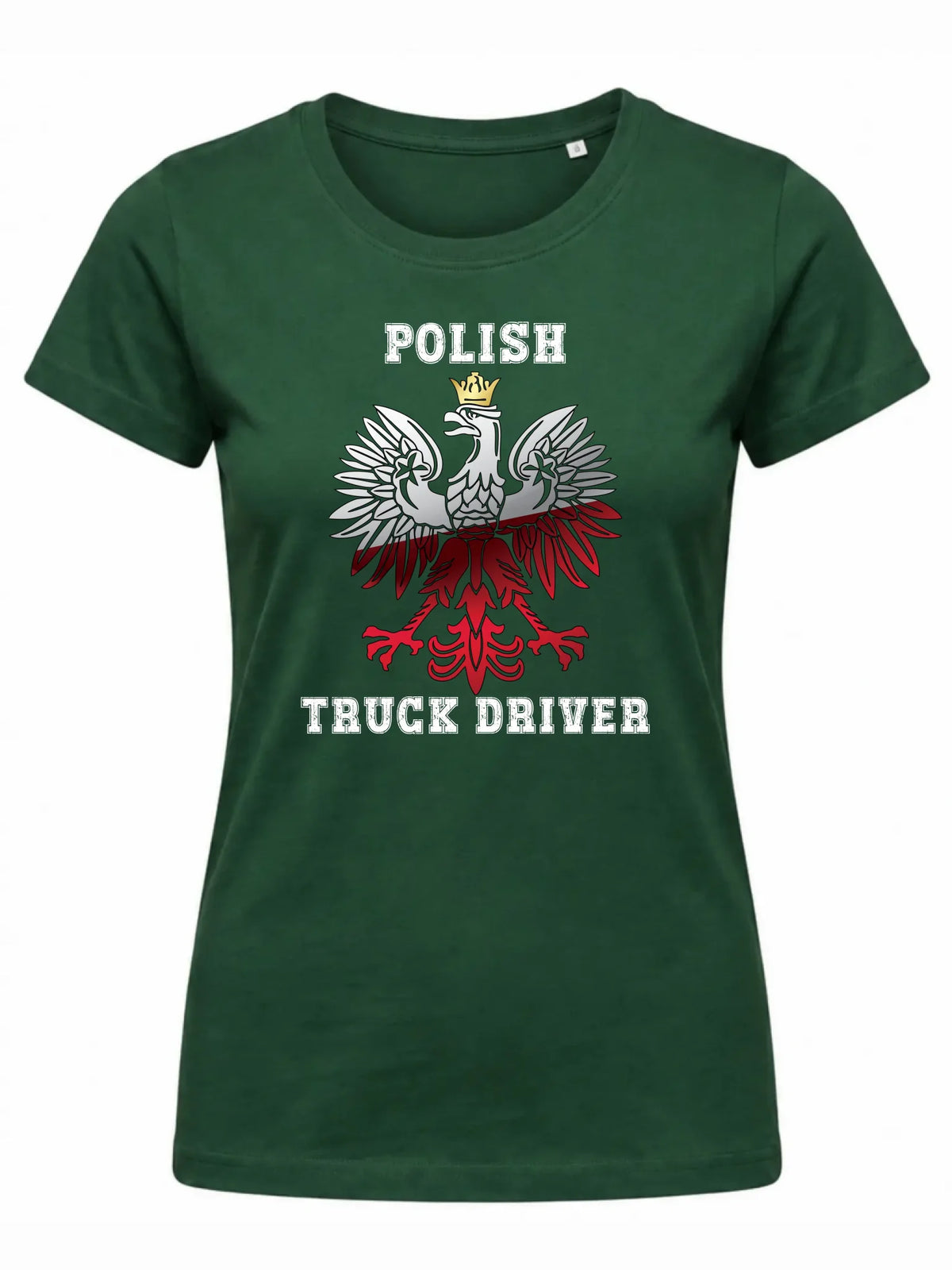 Koszulka damska dla kierowcy ciężarówki - Polish Truck Driver ZKT06
