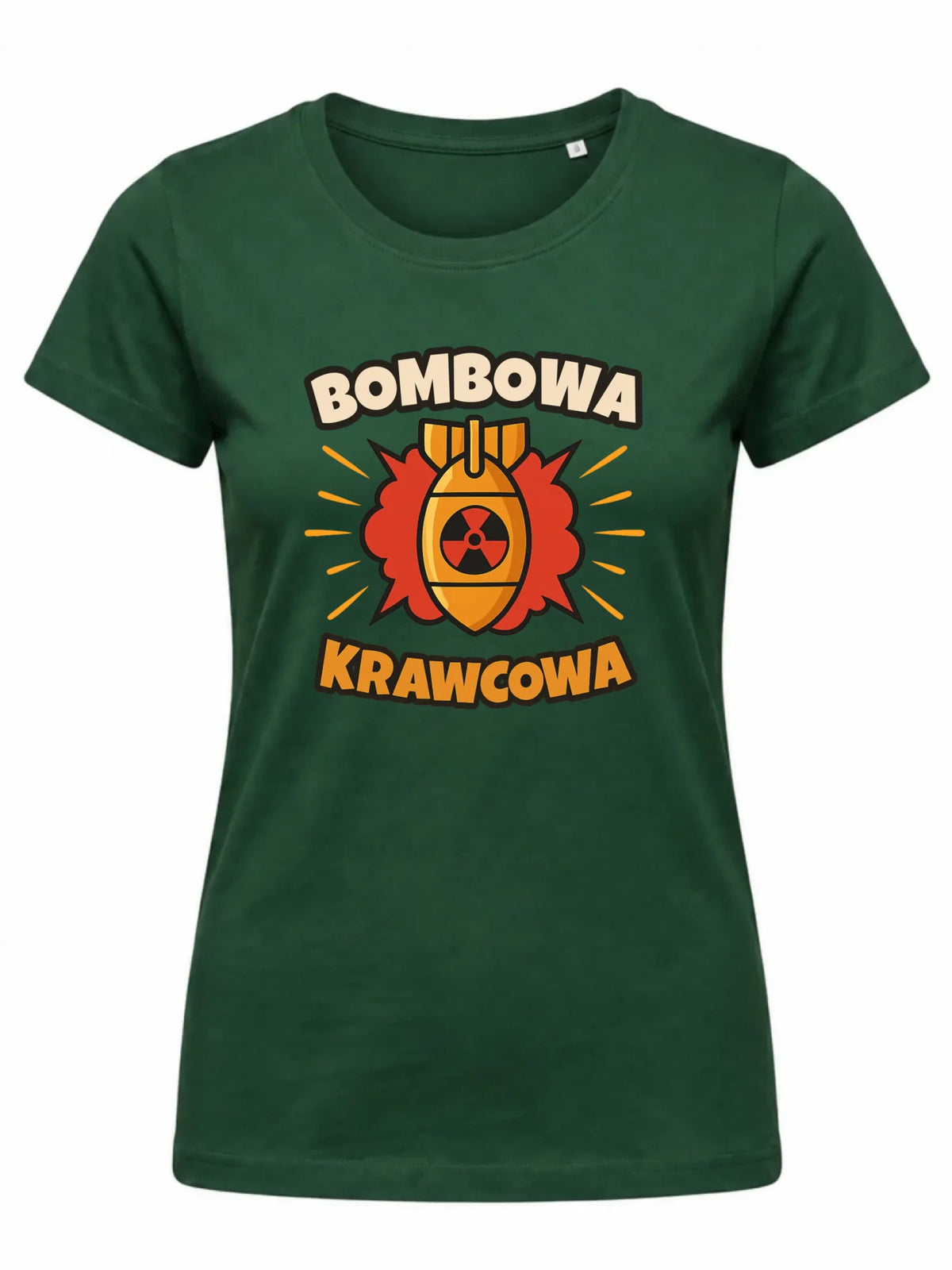 Koszulka damska szyciowa dla krawcowej - Bombowa krawcowa HS37