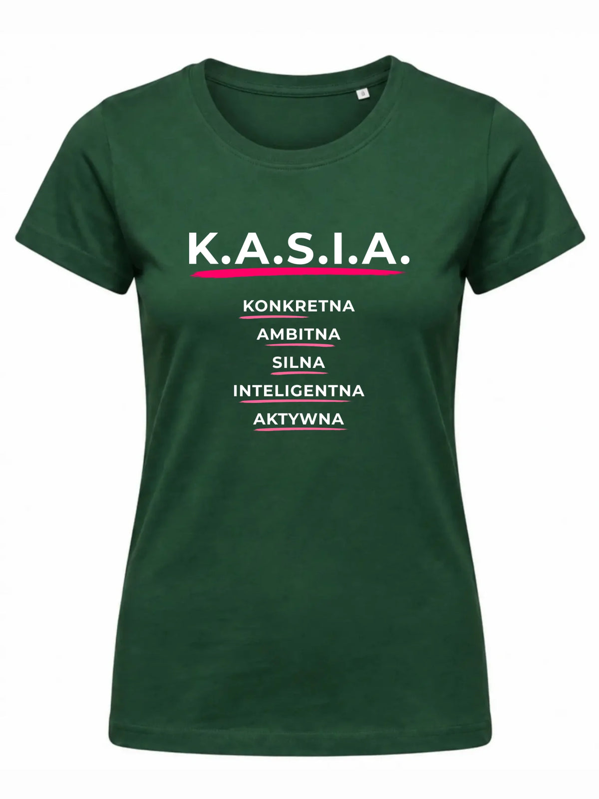 Koszulka damska - prezent dla Kasi - Katarzyna - K.A.S.I.A. DZ17