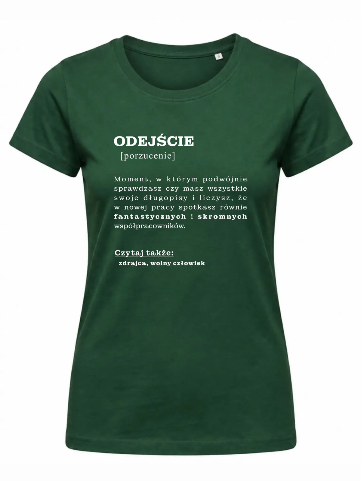 Koszulka damska - Odejście z pracy [porzucenie]