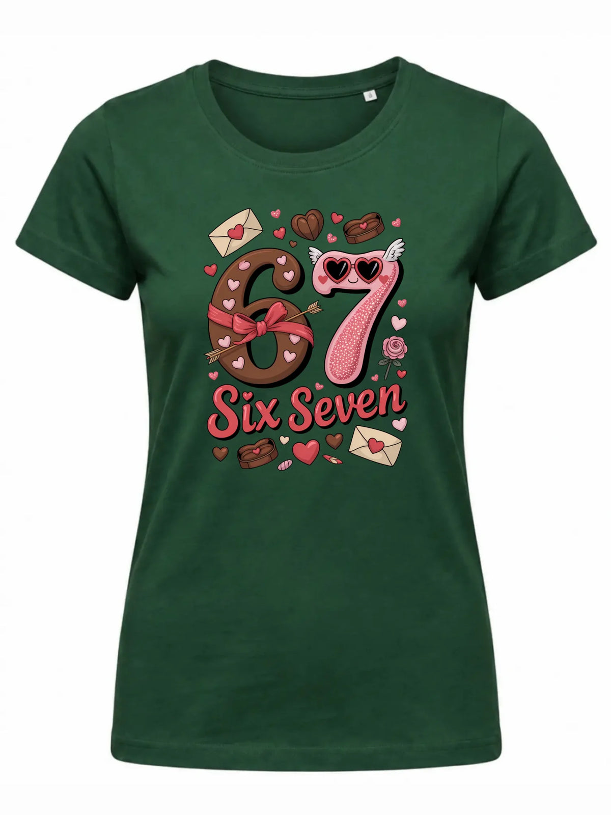 Koszulka damska - Miłość Six Seven 67 W72