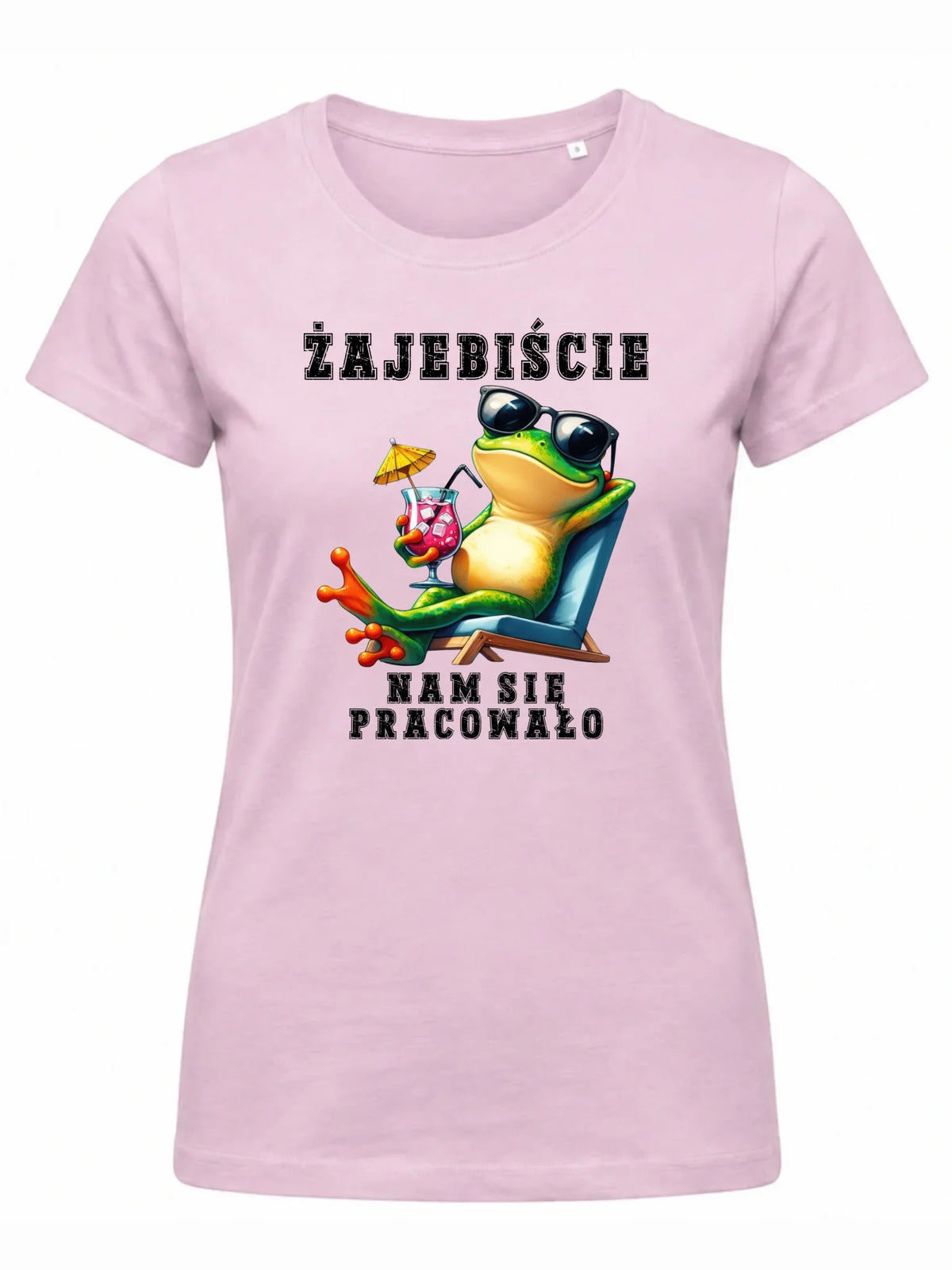 Koszulka damska na odejście z pracy - Żajebiście nam się pracowało OP09