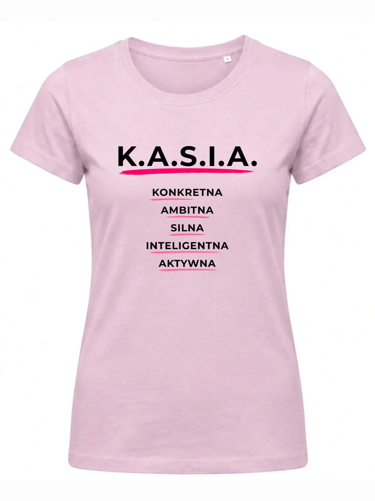 Koszulka damska - prezent dla Kasi - Katarzyna - K.A.S.I.A. DZ17