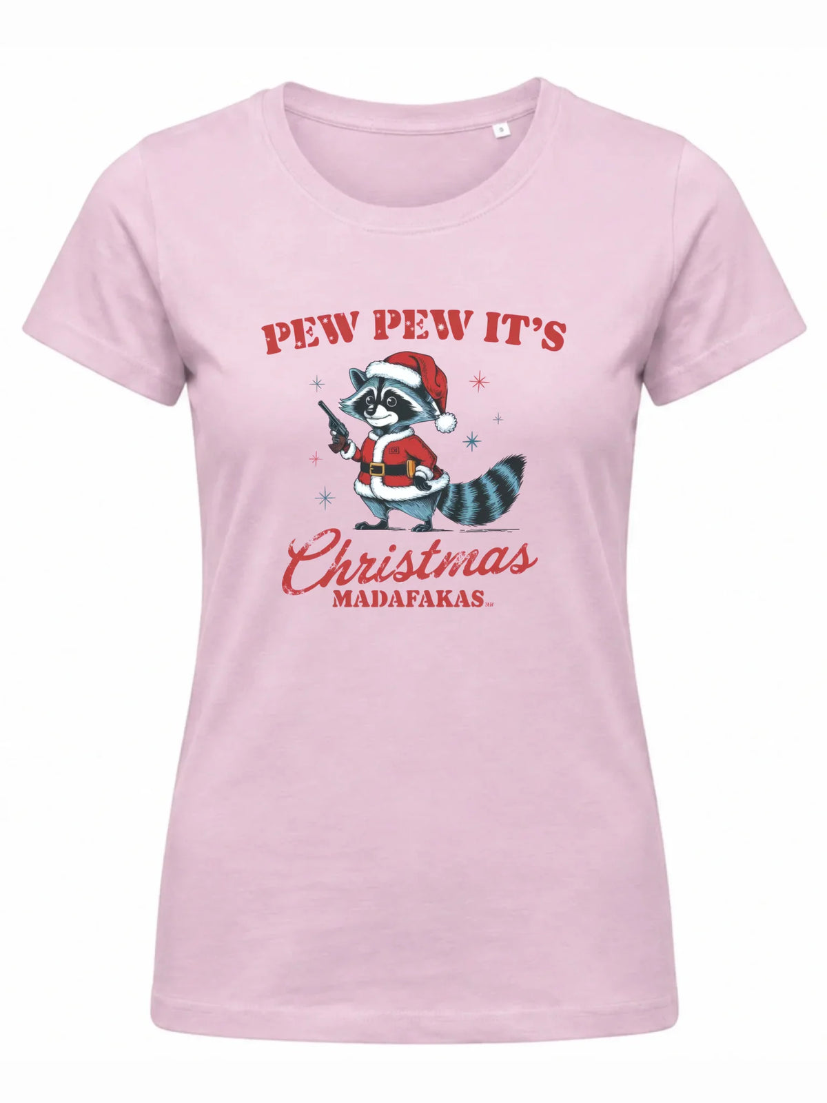 Koszulka damska świąteczna - Pew pew it's Christmas BN60