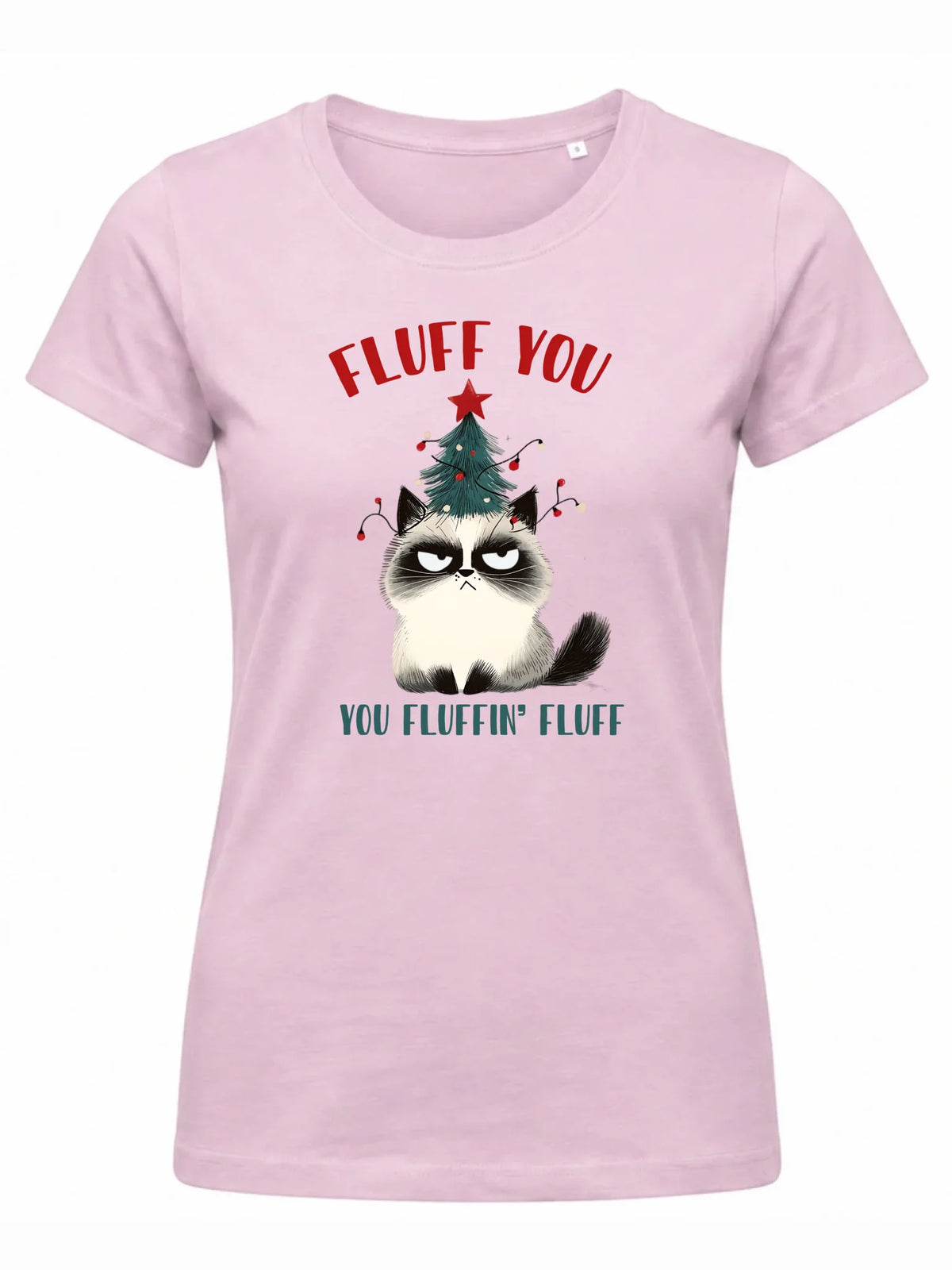 Koszulka damska świąteczna - Fluff You BN10