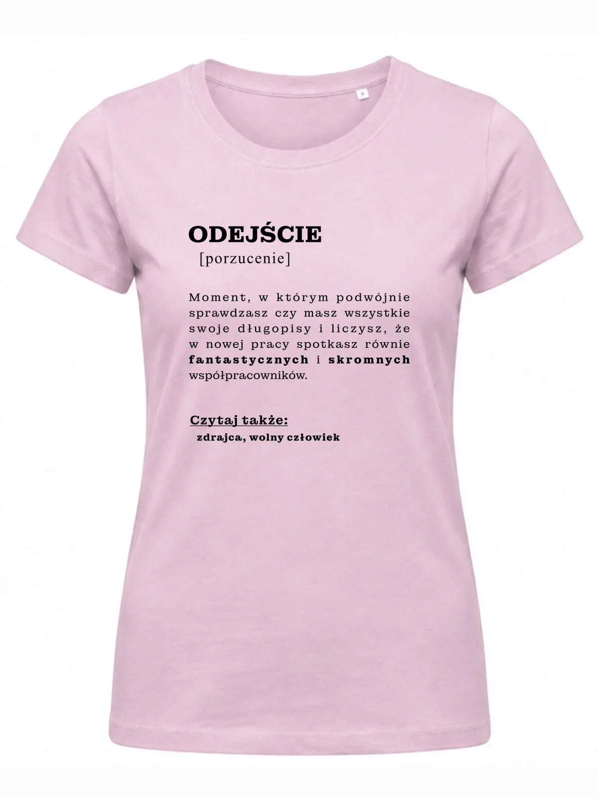 Koszulka damska - Odejście z pracy [porzucenie]