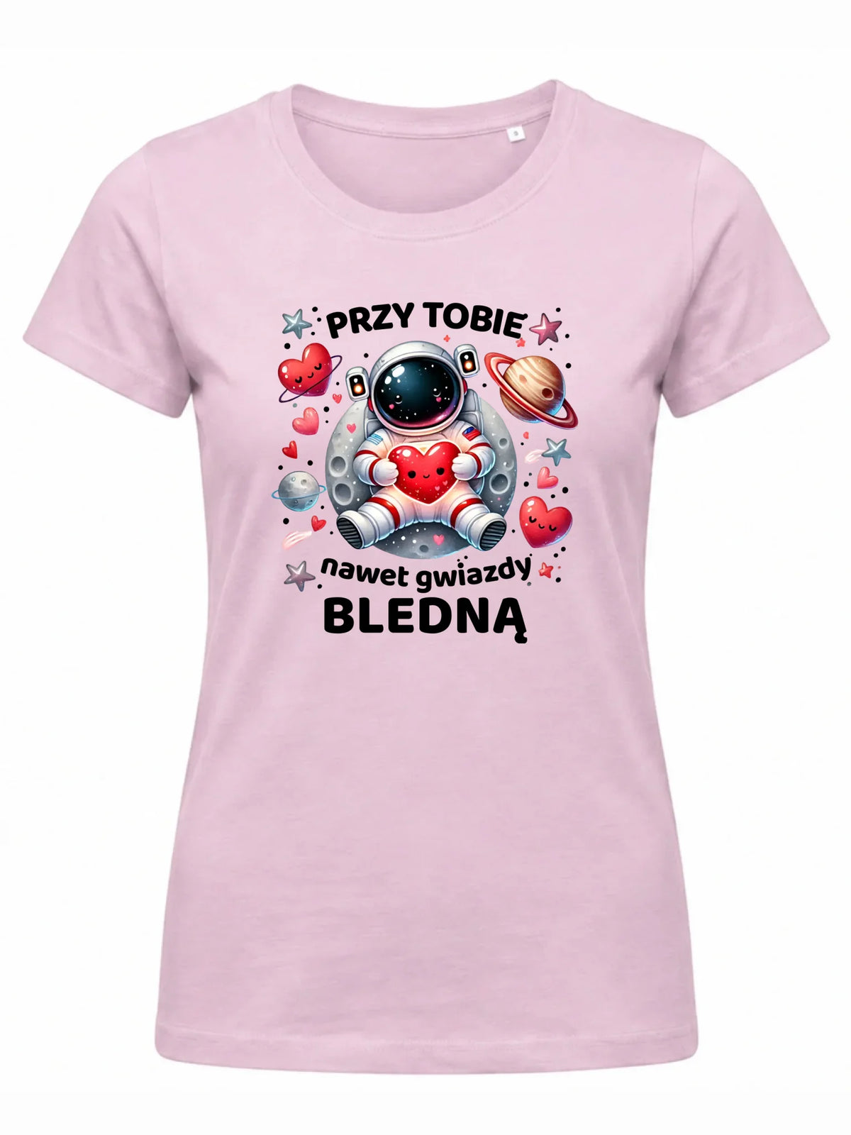 Koszulka damska - Przy Tobie nawet gwiazdy bledną W57