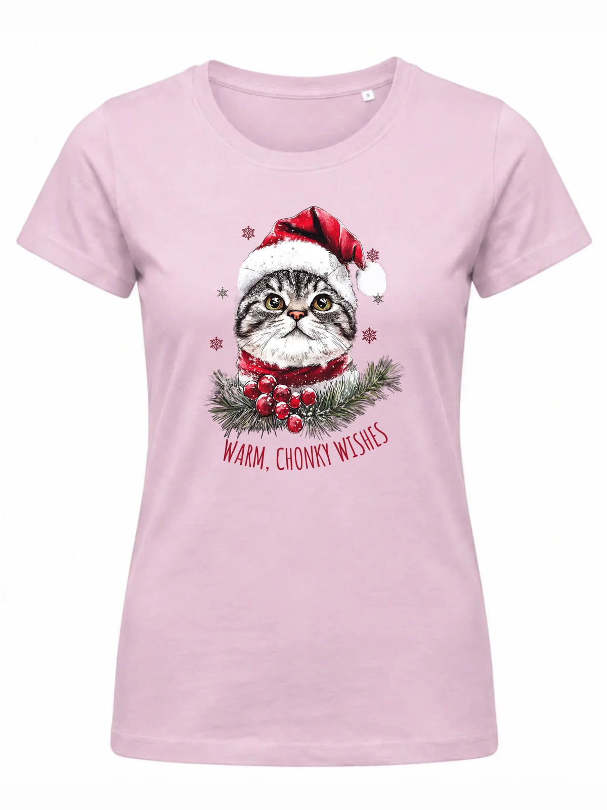 Koszulka damska świąteczna - Warm, Chonky Wishes BN36