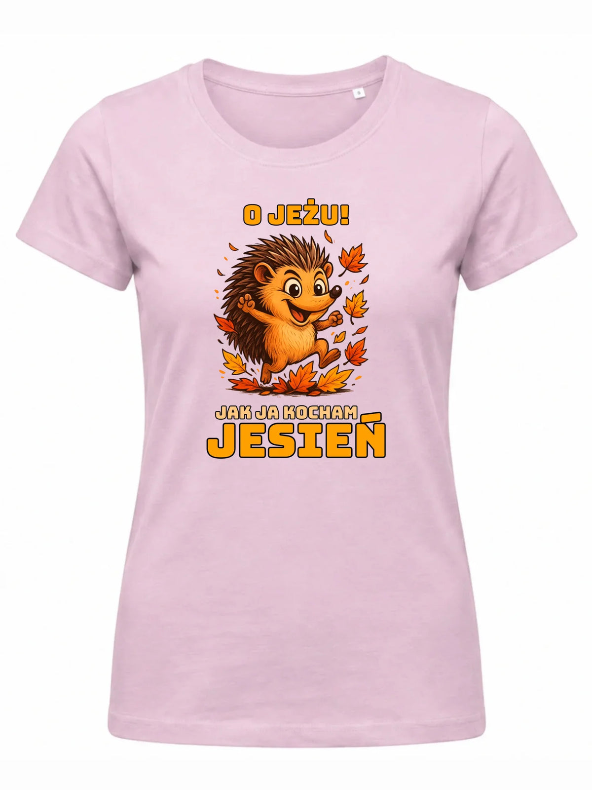 Koszulka damska jesienna - O JEŻU! Jak ja kocham jesień JS31