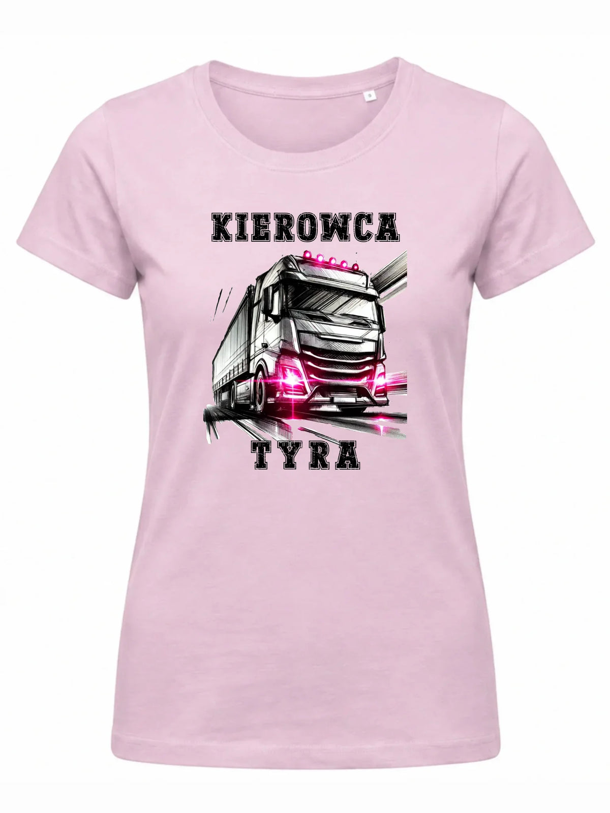 Koszulka damska dla kierowcy ciężarówki - Kierowca tyra ZKT15