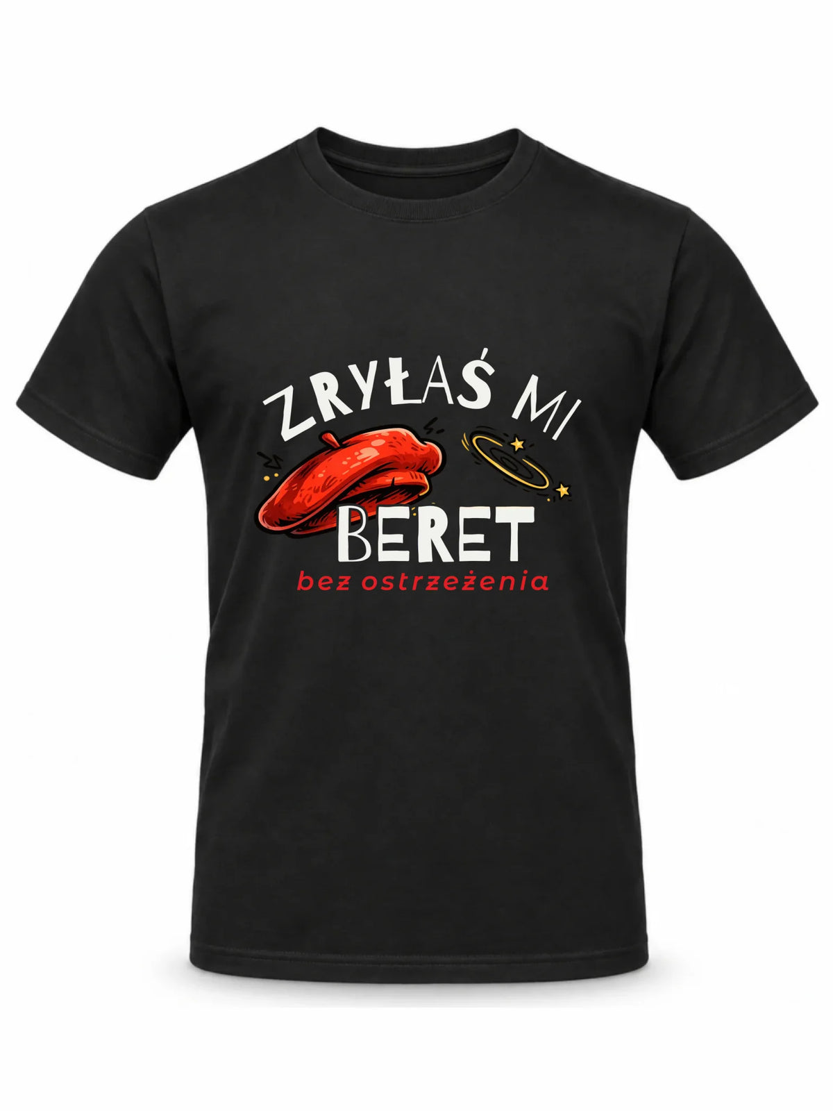 Koszulka męska dla faceta - Zryłaś mi beret DCH35