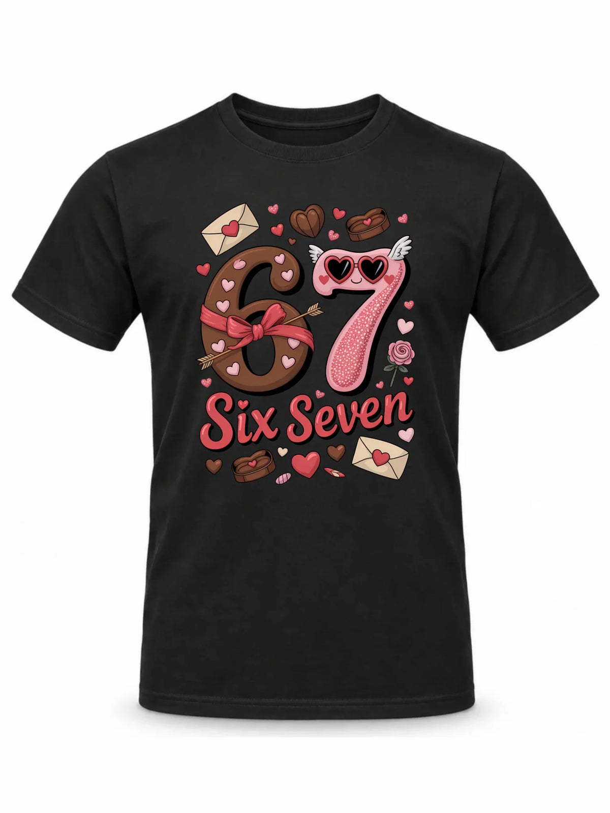 Koszulka męska - Miłość Six Seven 67 W72
