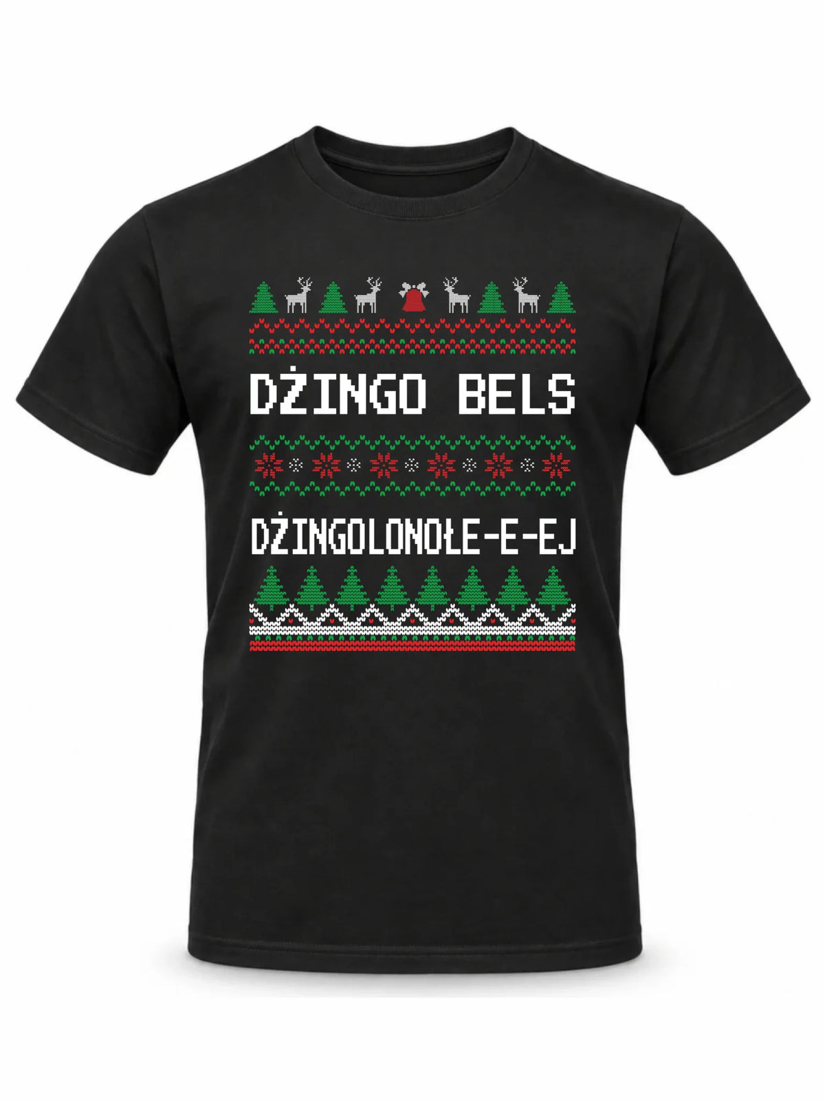 Koszulka męska świąteczna - prezent na Święta - Dżingo bels BN11