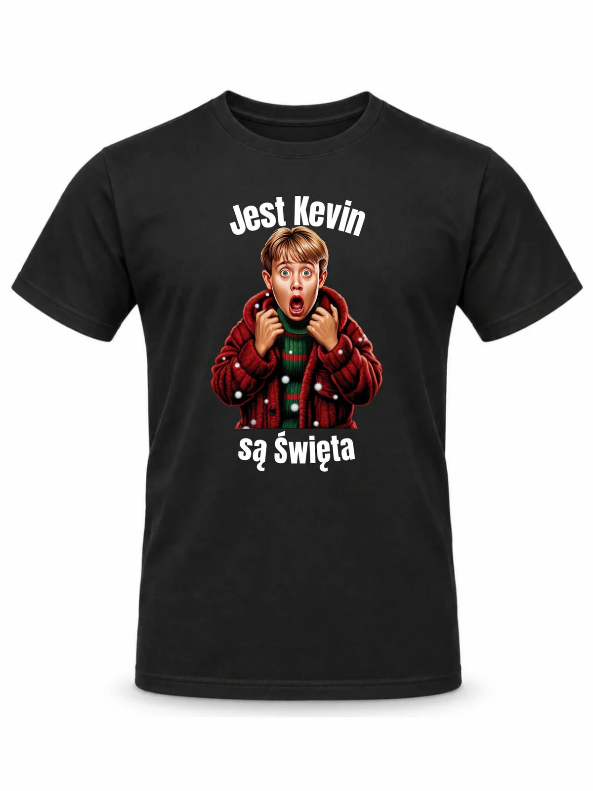 Koszulka męska świąteczna - Jest Kevin są święta BN27