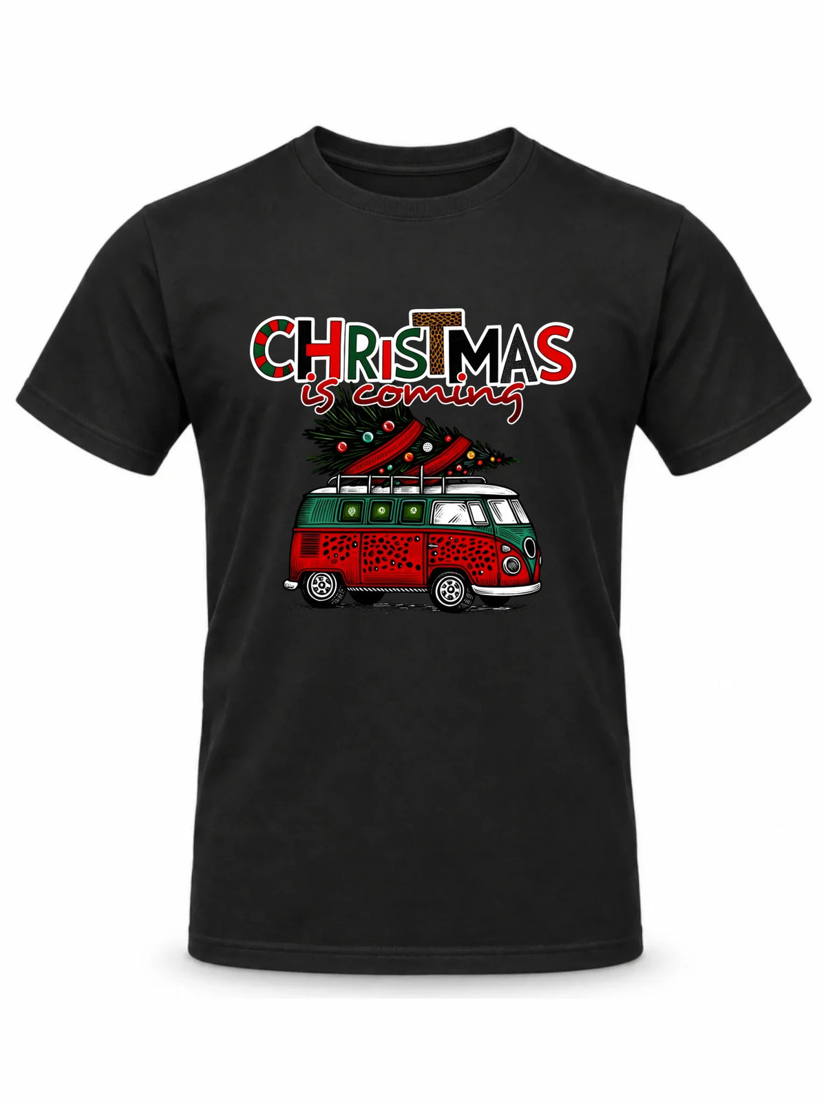 Koszulka męska świąteczna - Kamper Christmas is coming BN42