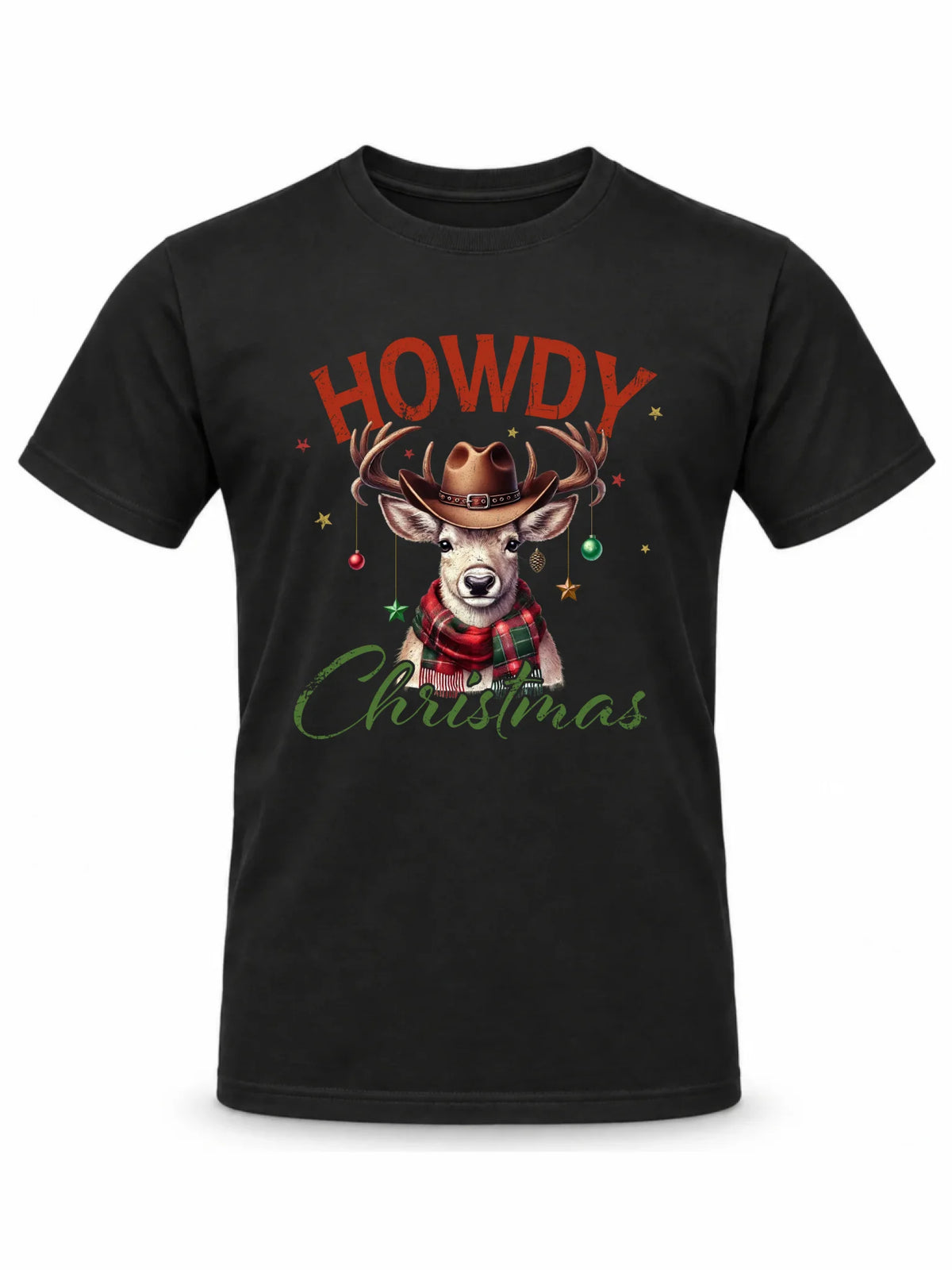 Koszulka męska świąteczna - Howdy Christmas BN54