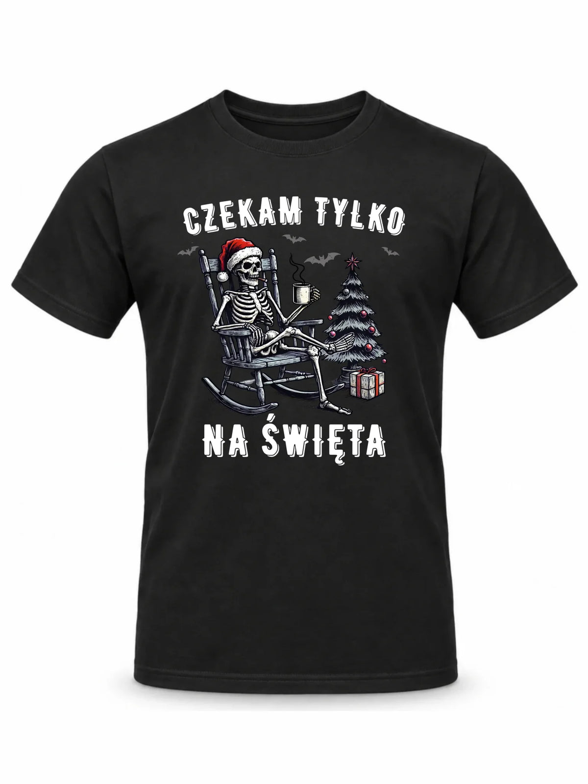 Koszulka męska świąteczna - Czekam tylko na święta BN56