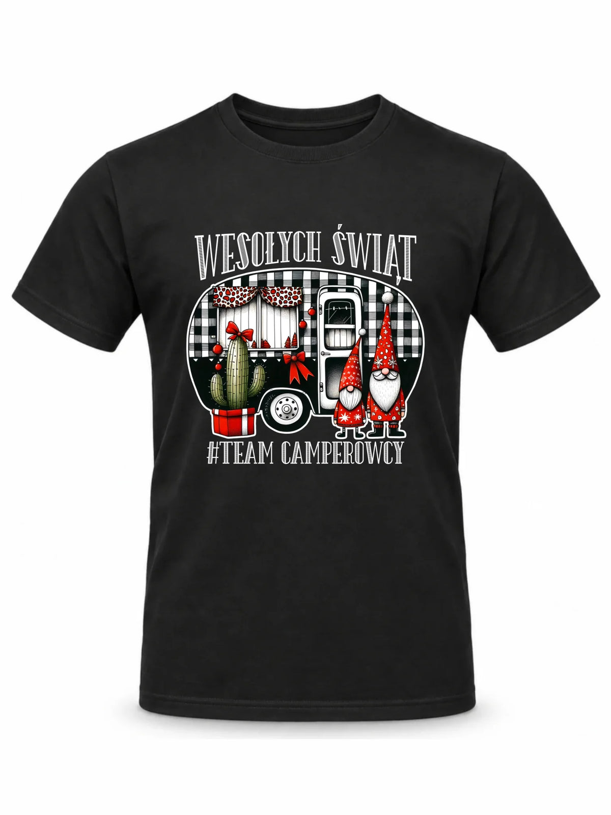 Koszulka męska świąteczna - Wesołych Świąt Team Camperowcy BN44