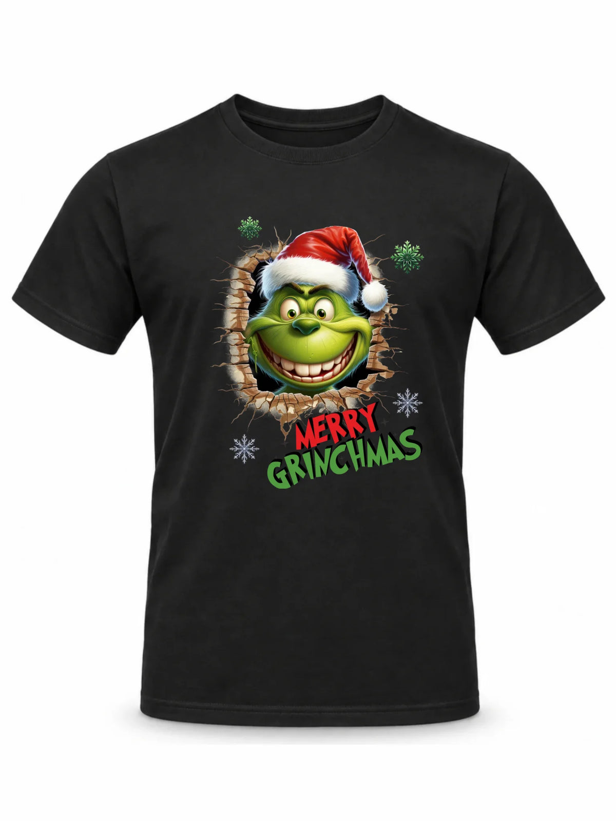 Koszulka męska świąteczna - Grinch - Merry Grinchmas BN113