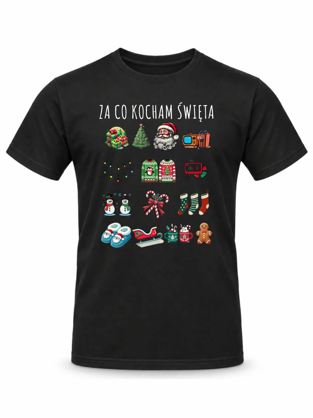 Koszulka męska świąteczna - Za co kocham święta BN130