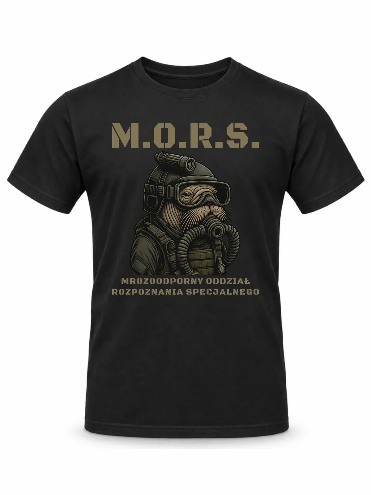 Koszulka męska - prezent dla morsa - M.O.R.S. Mrozoodporny Oddział Rozpoznania Specjalnego HM20