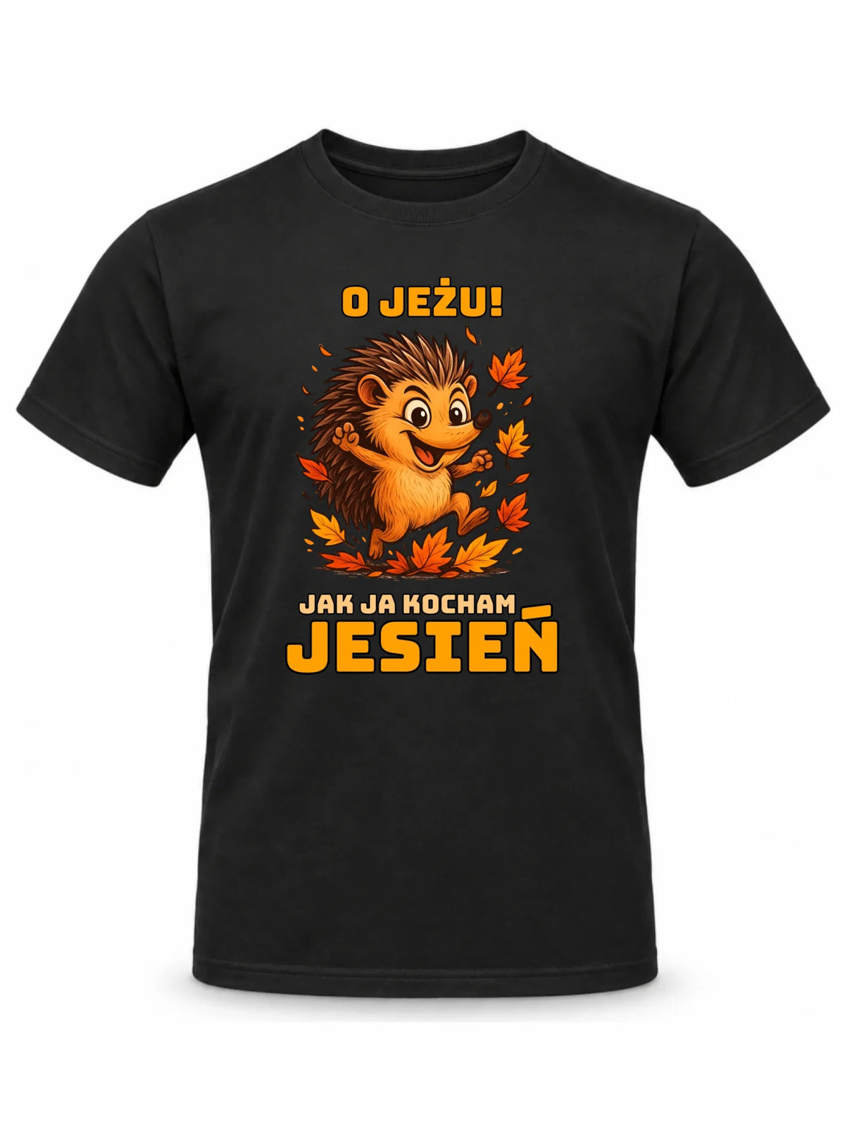Koszulka męska jesienna - O JEŻU! Jak ja kocham jesień JS31