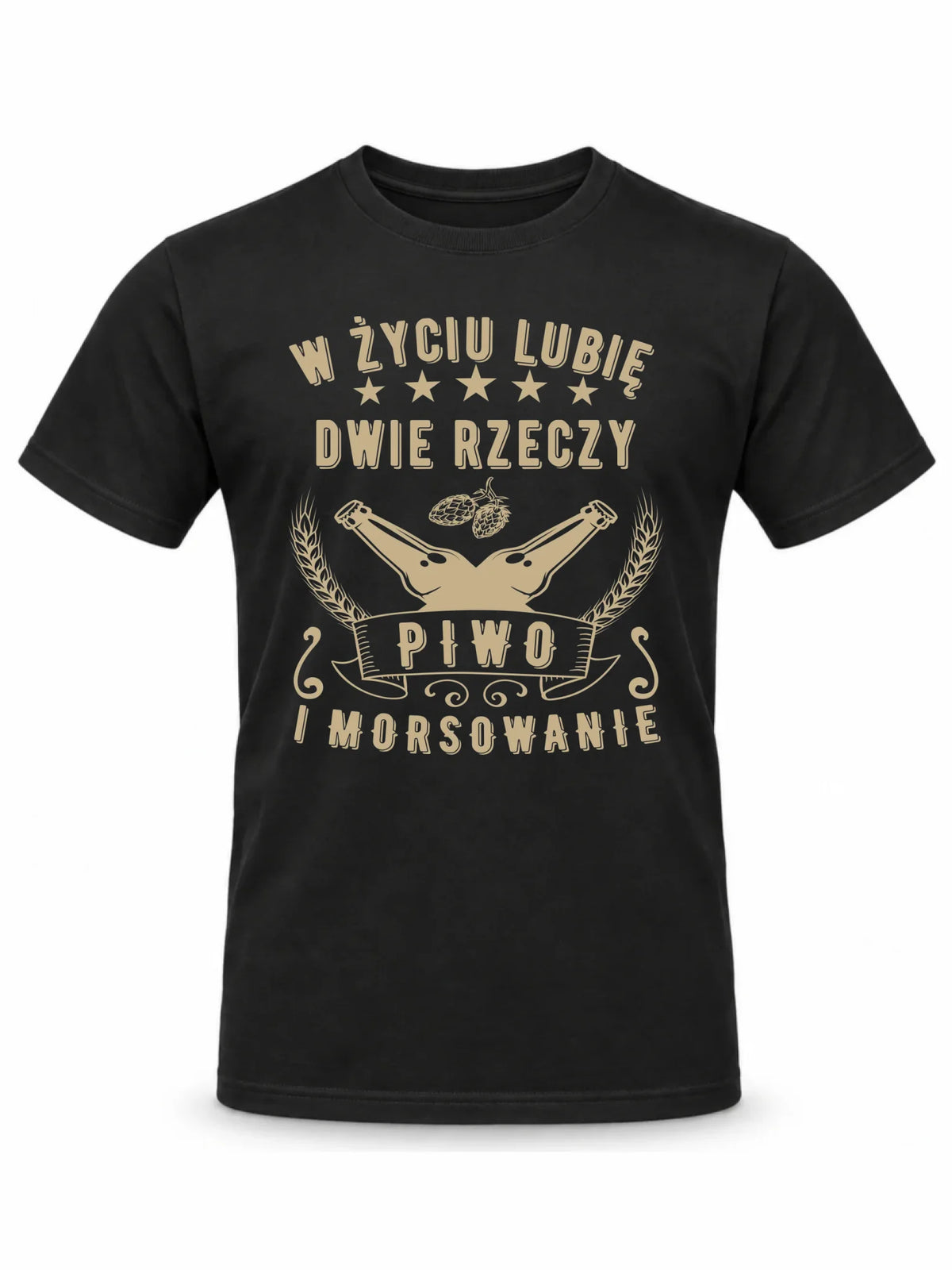 Koszulka męska - prezent dla morsa - Piwo i morsowanie - Mors HM09
