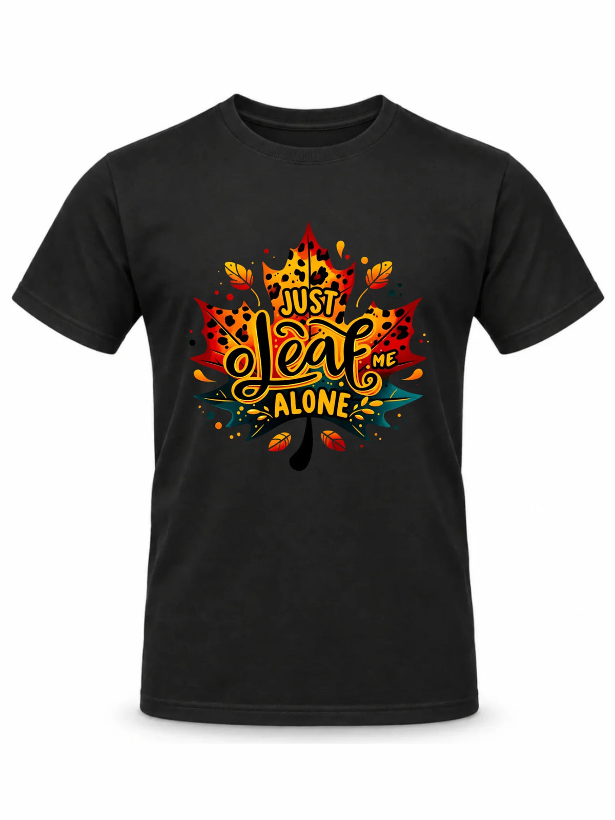 Koszulka męska jesienna - Just leaf me alone JS22