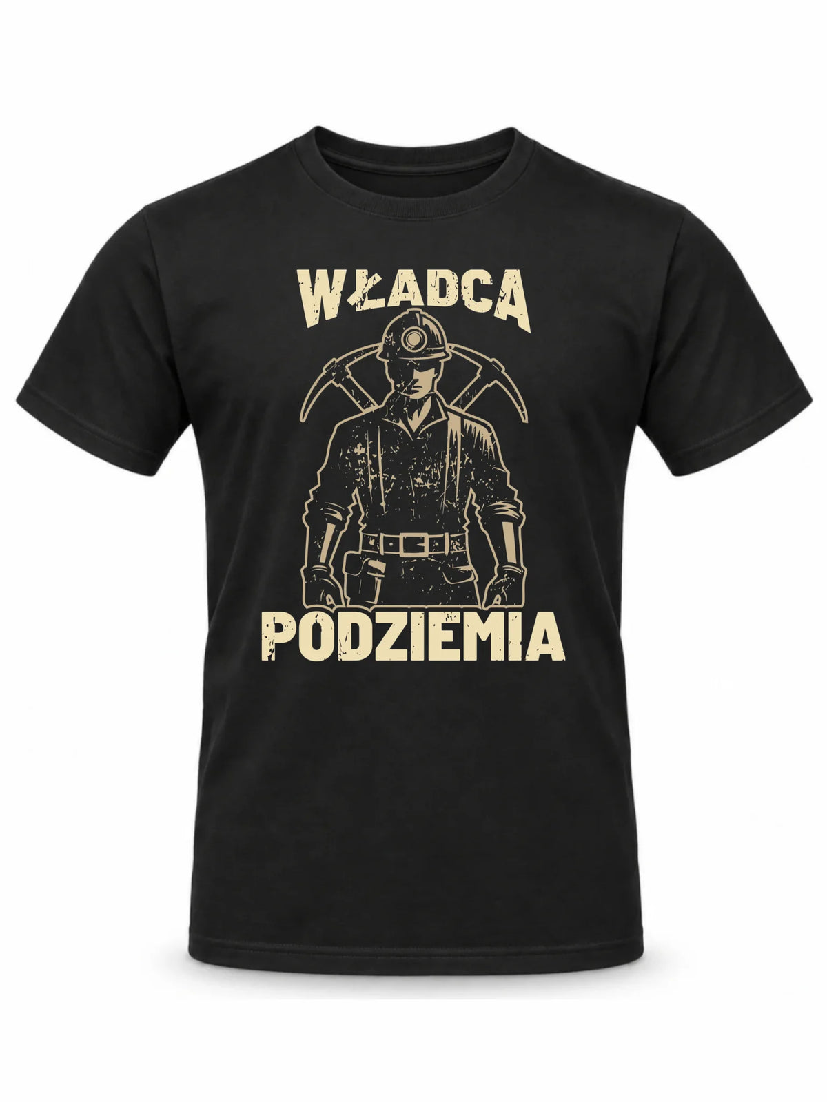 Koszulka męska - prezent dla górnika - Władca podziemia G25
