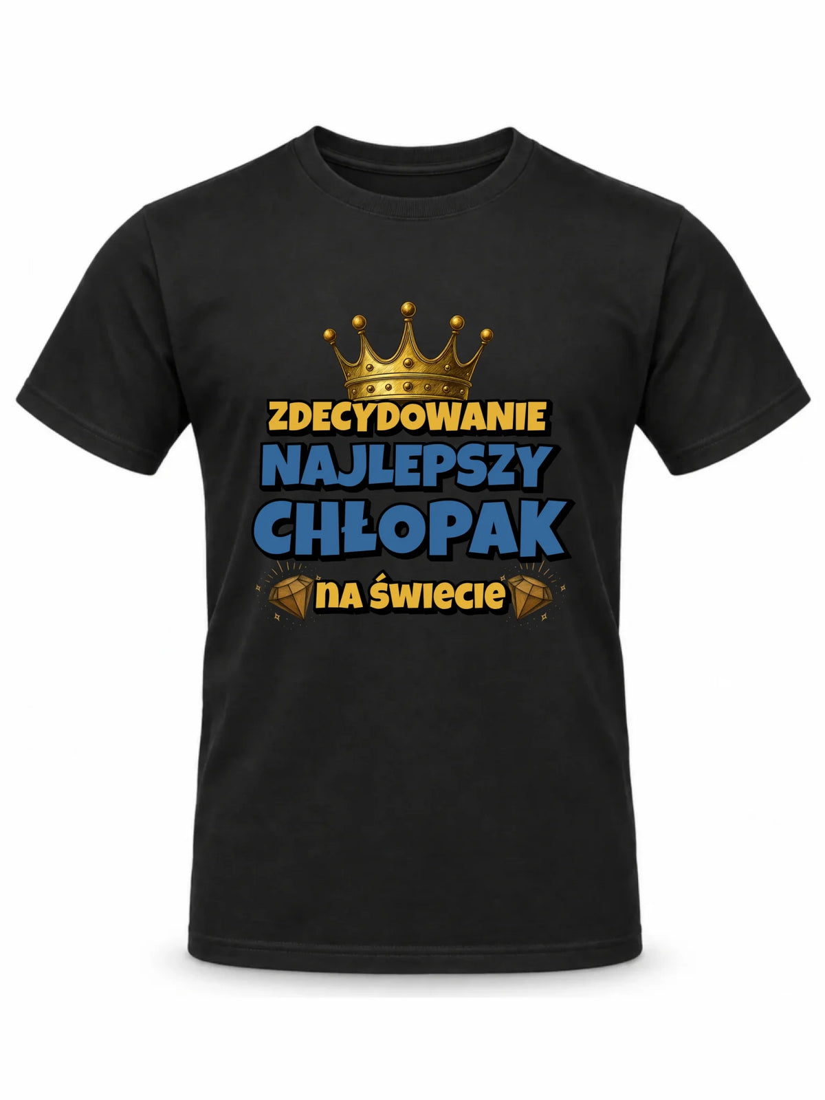 Zdecydowanie najlepszy chłopak na świecie | Koszulka męska dla chłopaka DCH21