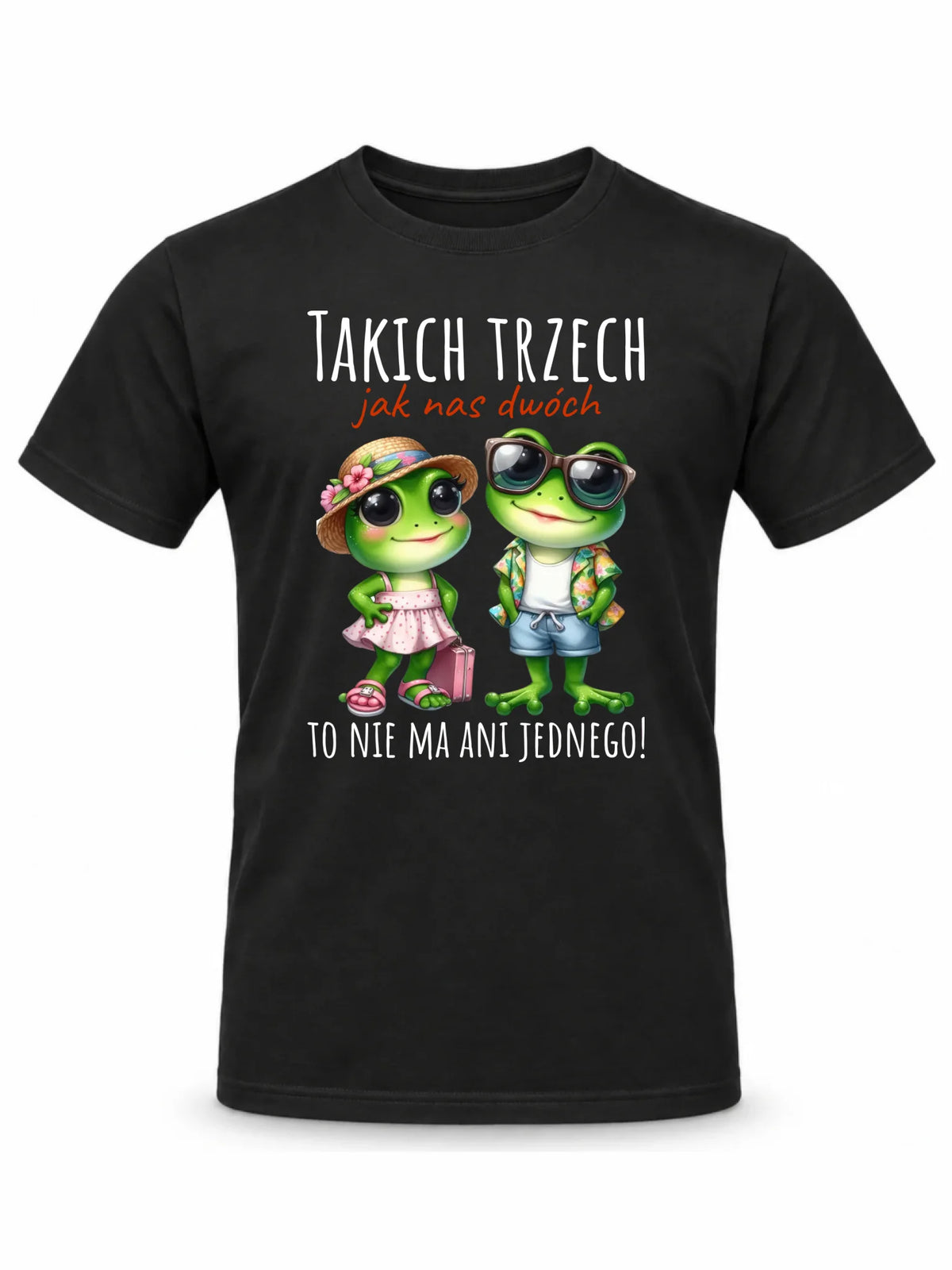 Koszulka męska - Żabki Takich trzech jak nas dwóch DCH11